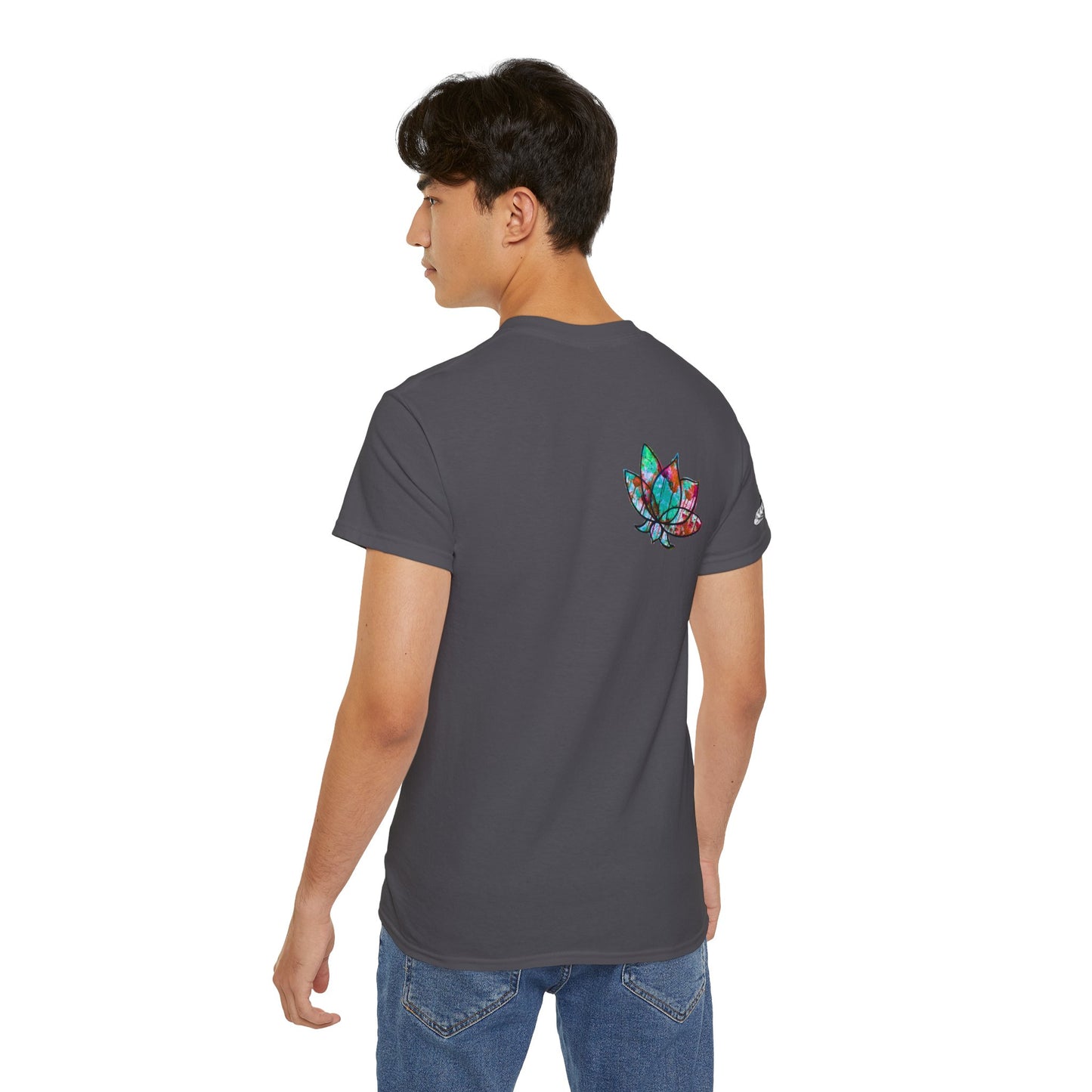 Fine Art Buddha Oil Paint Print Unisex Ultra Cotton Tee