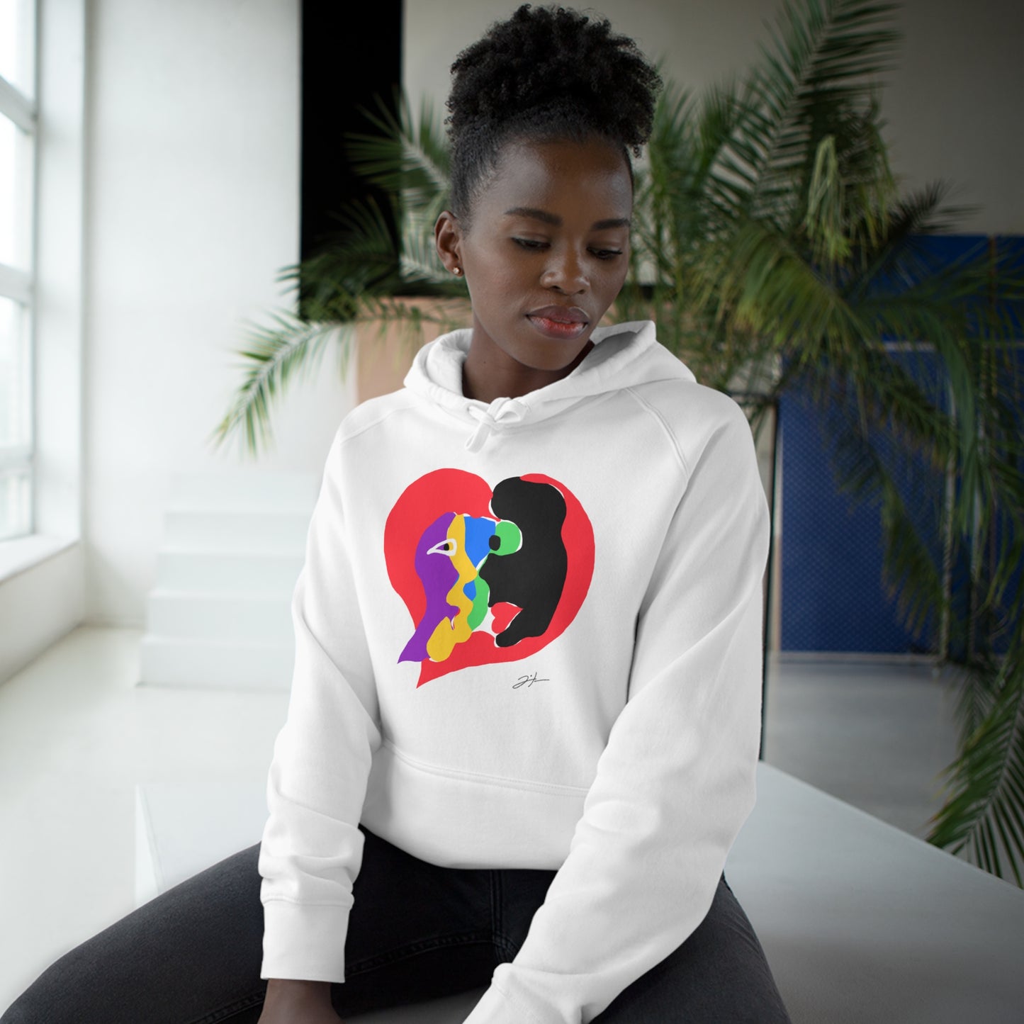 The Heart & Joker Deluxe Hoodie