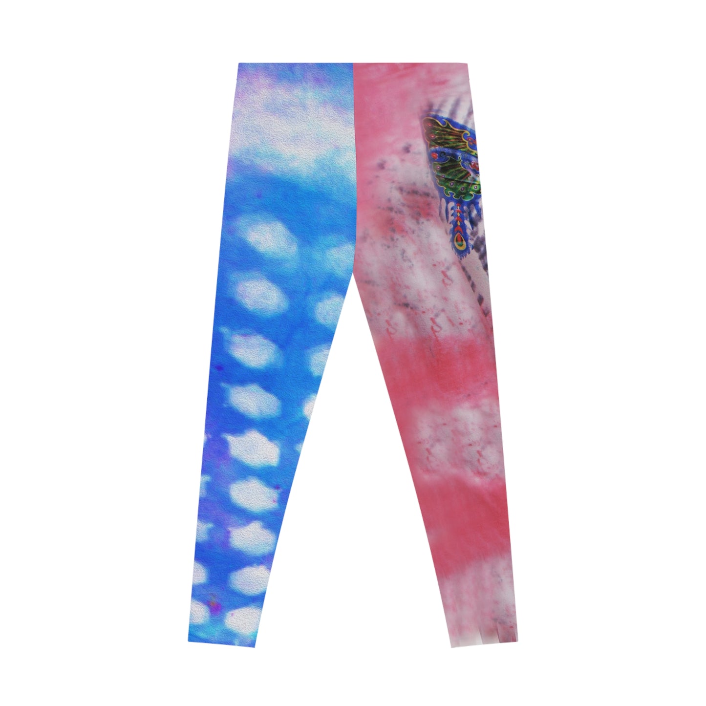 Prueba de transformación mezcla Leggings elásticos (AOP)