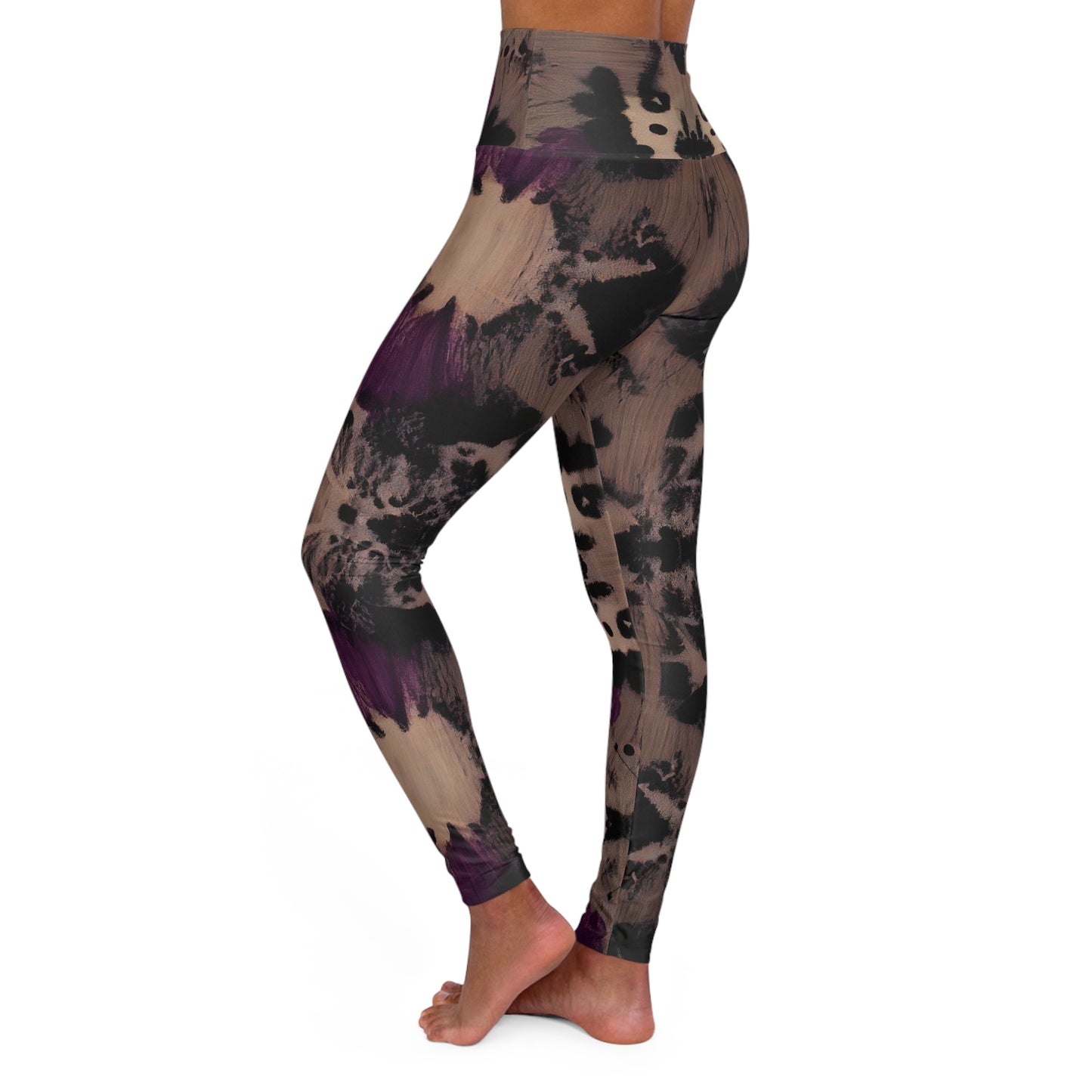 Shibori Butterfly High Waisted Leggings