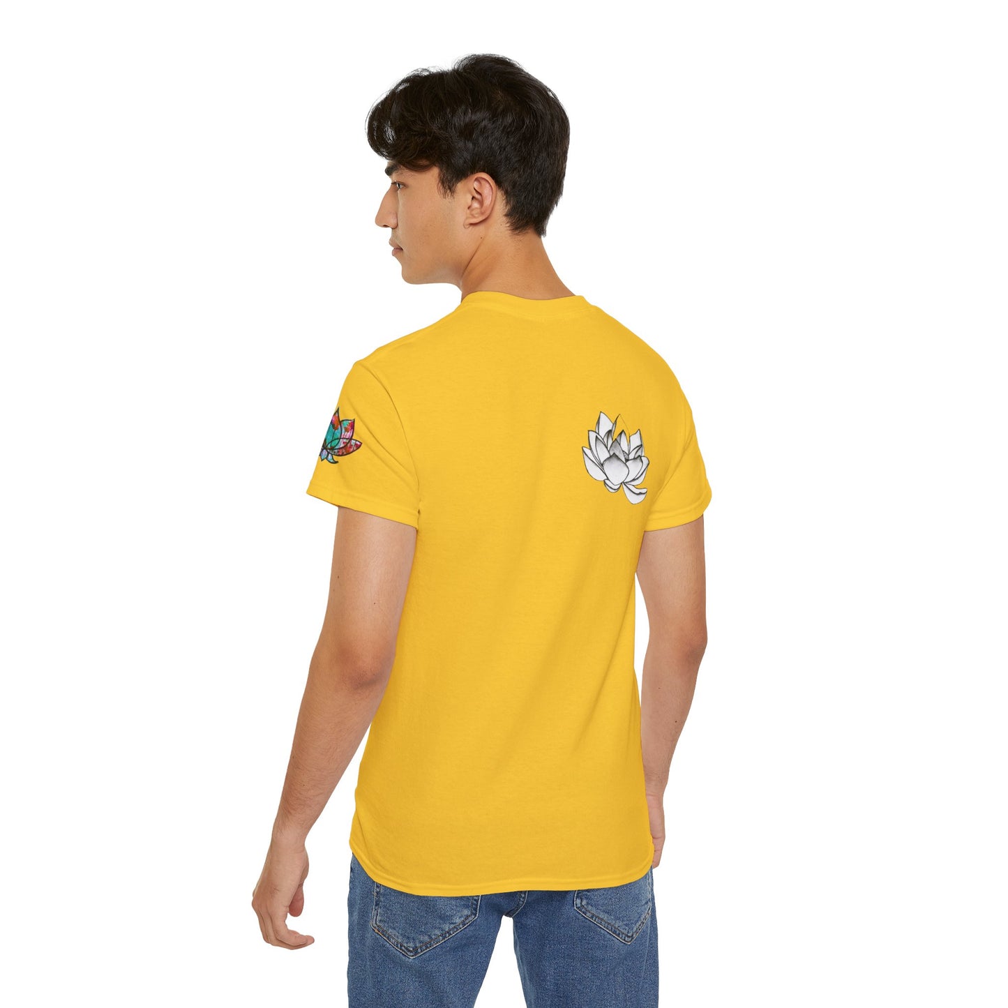 Surf is My Buddha Tablet Print Unisex Ultra Cotton Tee