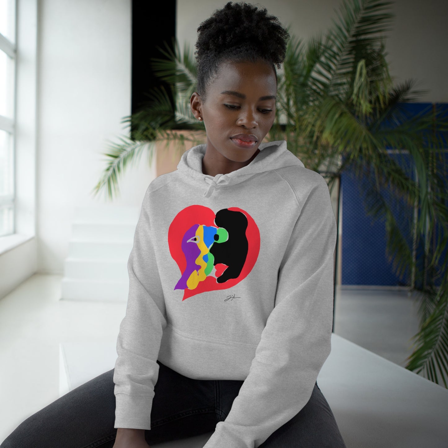 The Heart & Joker Deluxe Hoodie