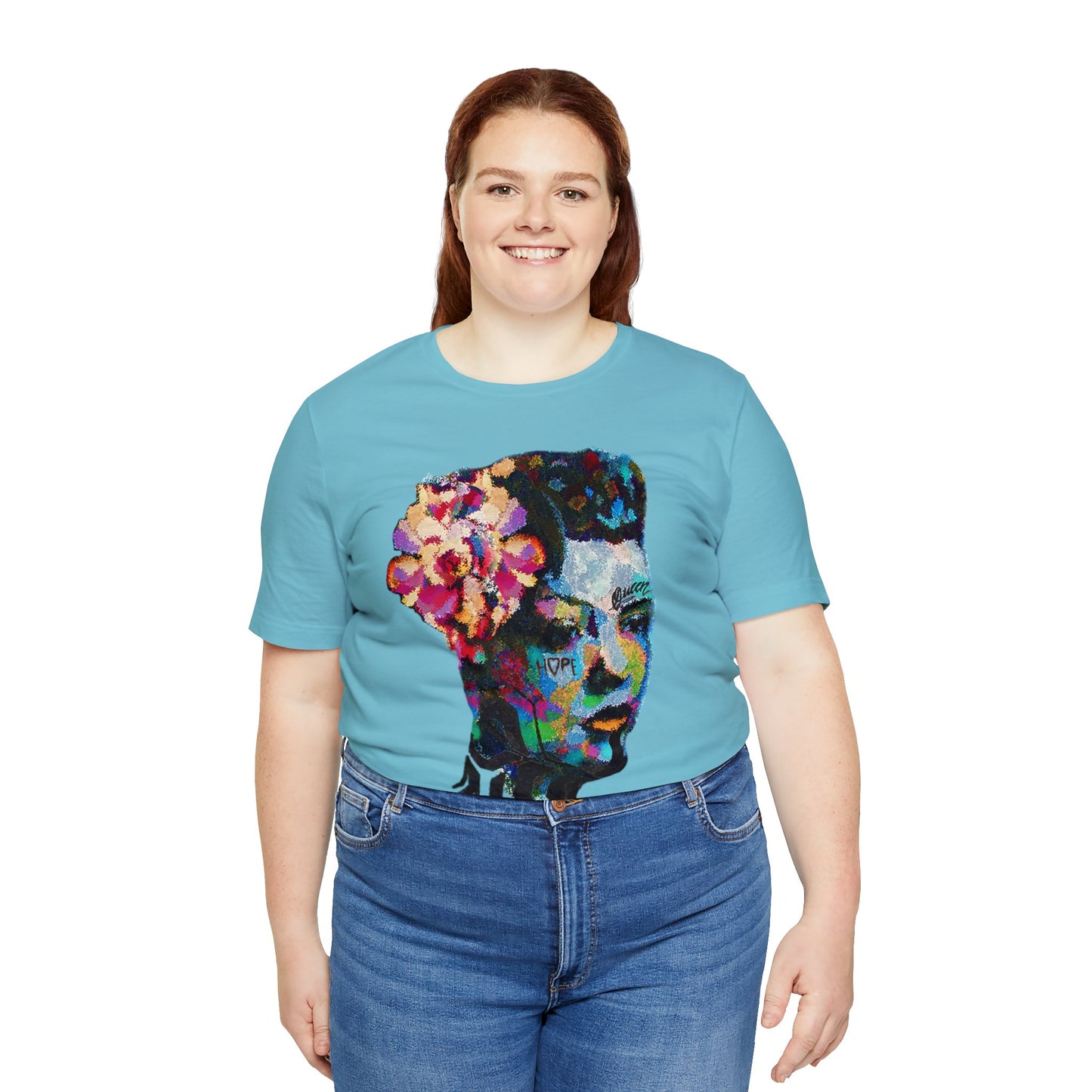 Billie Radical Unisex High End Cotton Short Sleeve Tee HUE+MAN Collective