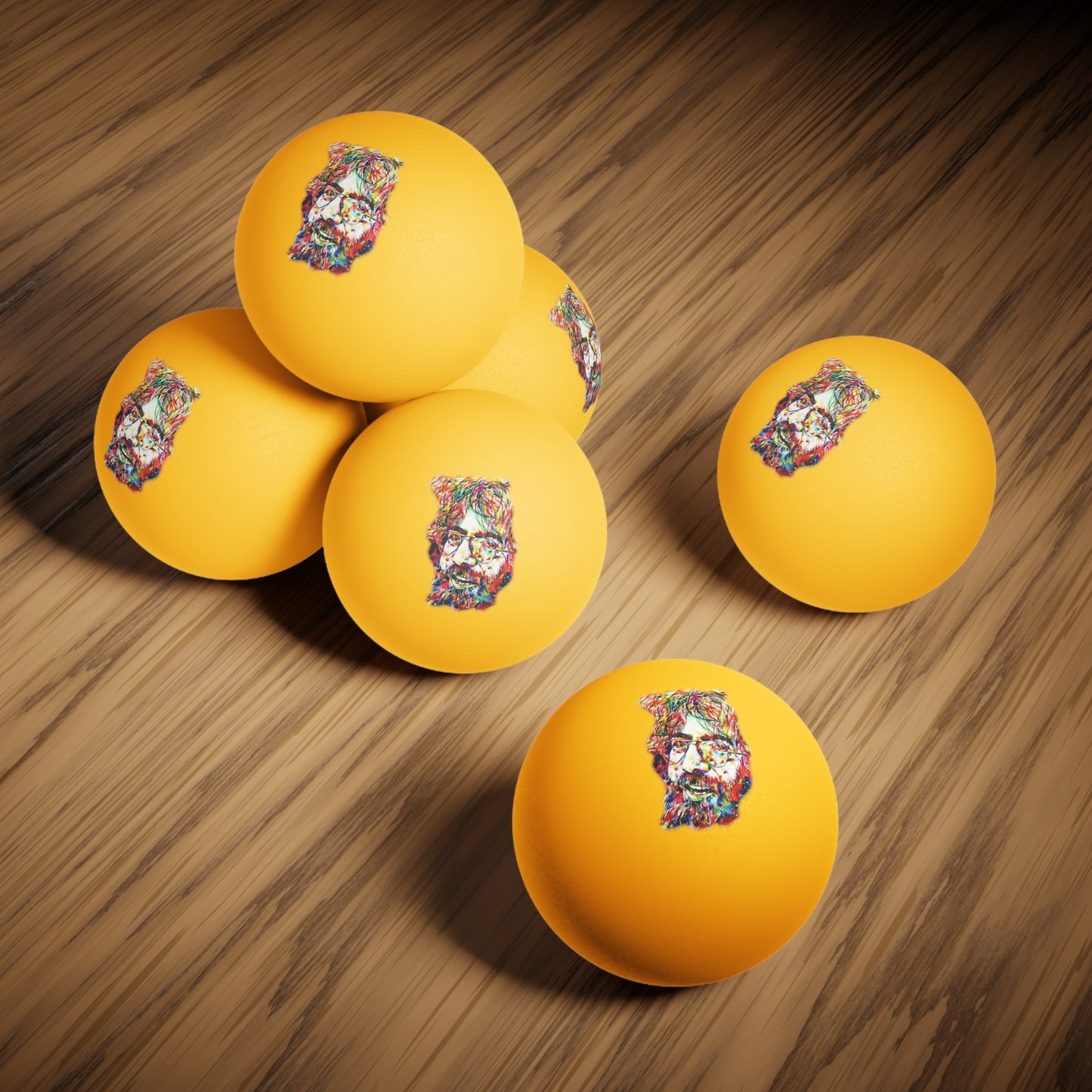 Jerry G 6 Pack Ping Pong Balls