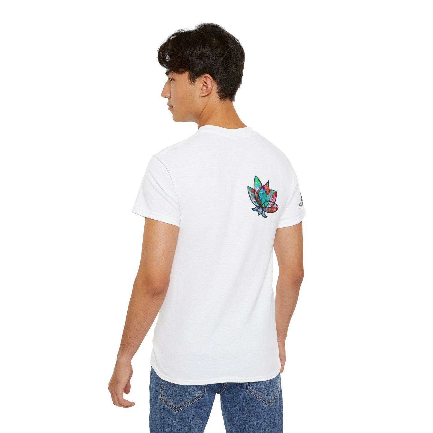 Fine Art Buddha Oil Paint Print Unisex Ultra Cotton Tee