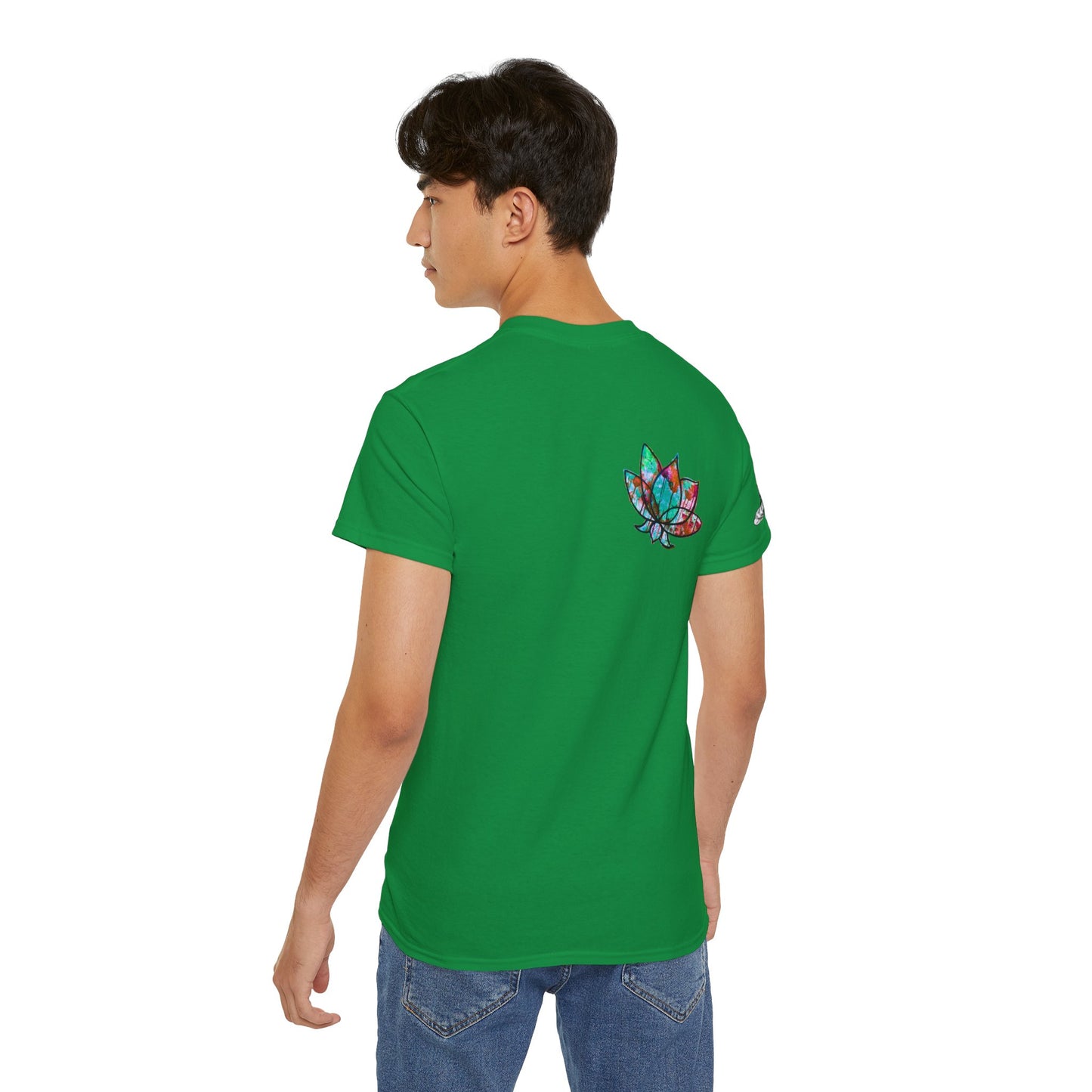 Fine Art Buddha Oil Paint Print Unisex Ultra Cotton Tee