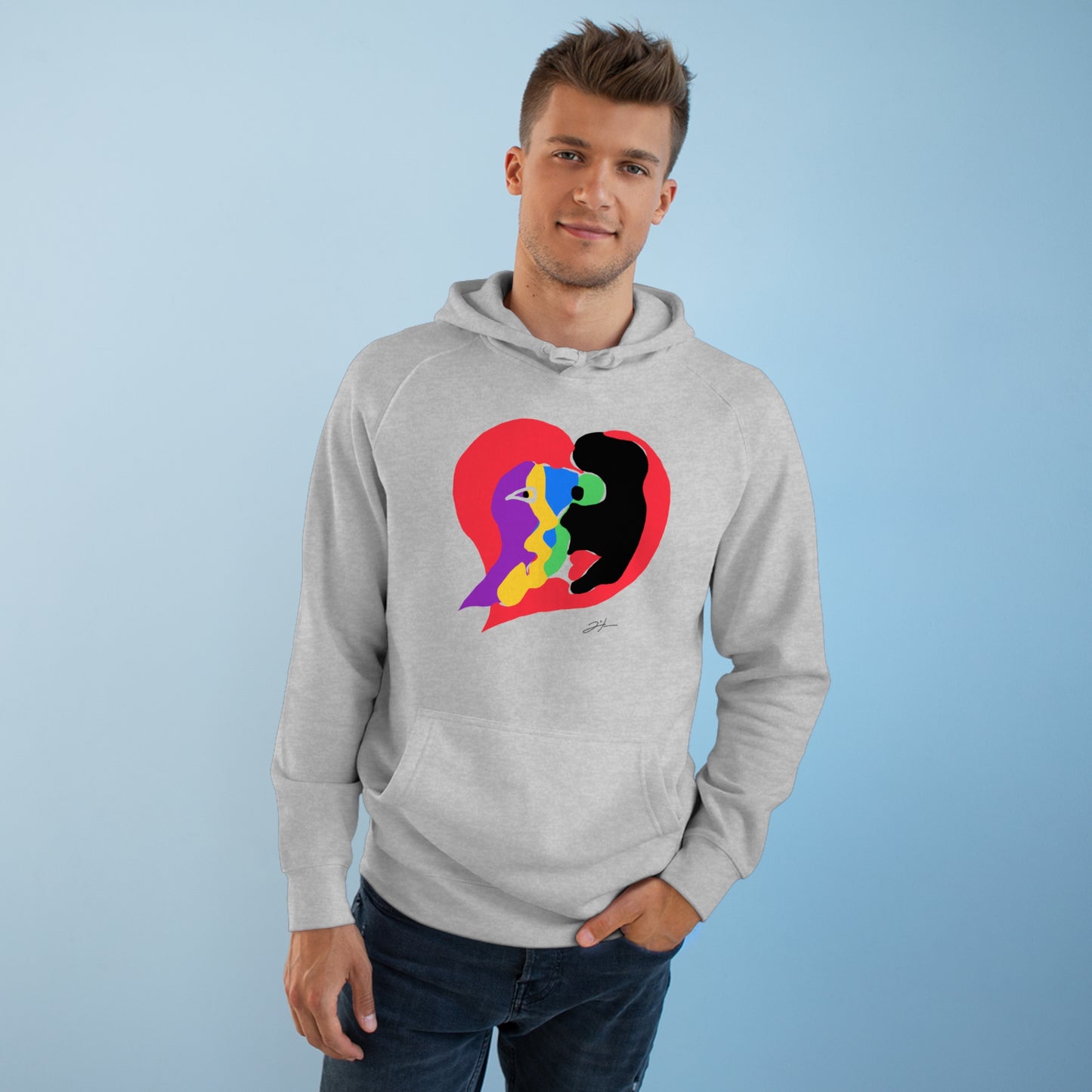 The Heart & Joker Deluxe Hoodie