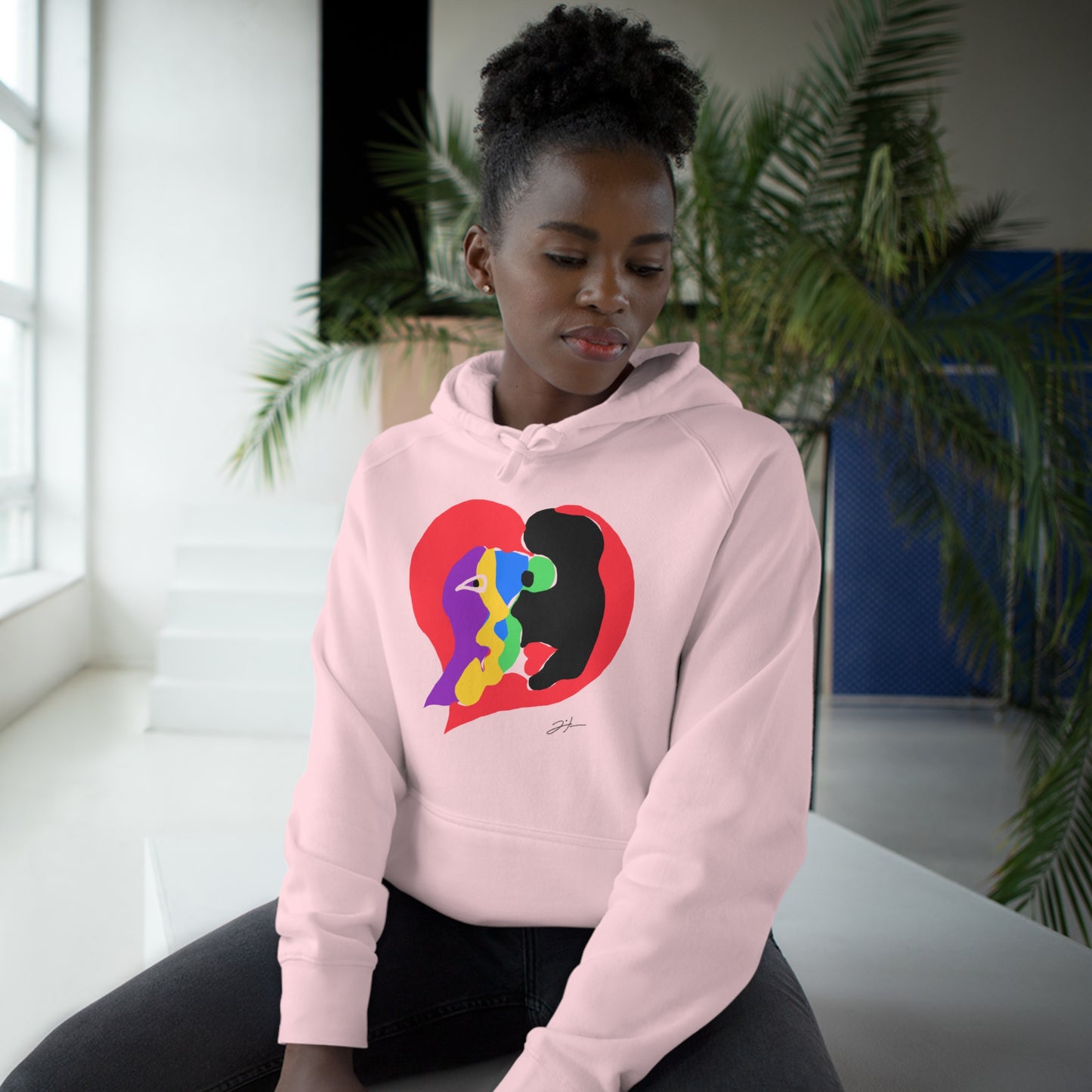 The Heart & Joker Deluxe Hoodie