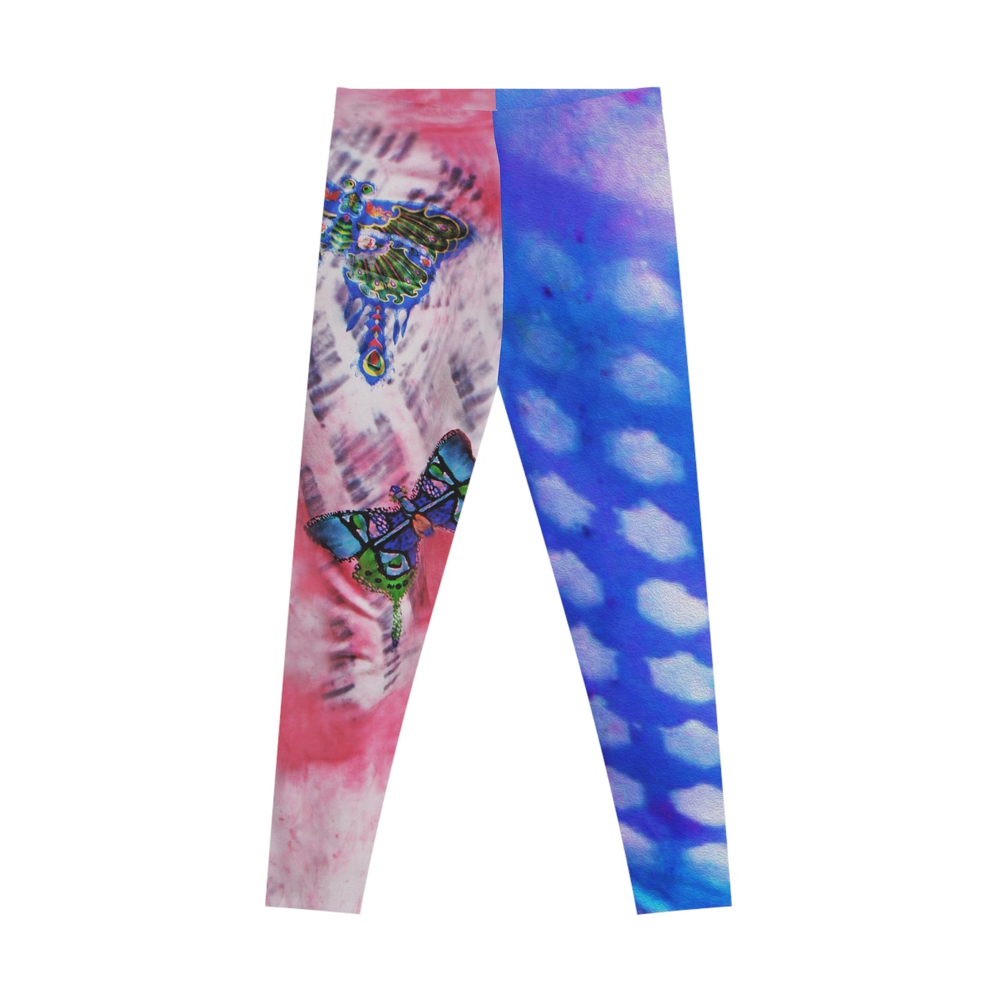 Prueba de transformación mezcla Leggings elásticos (AOP)