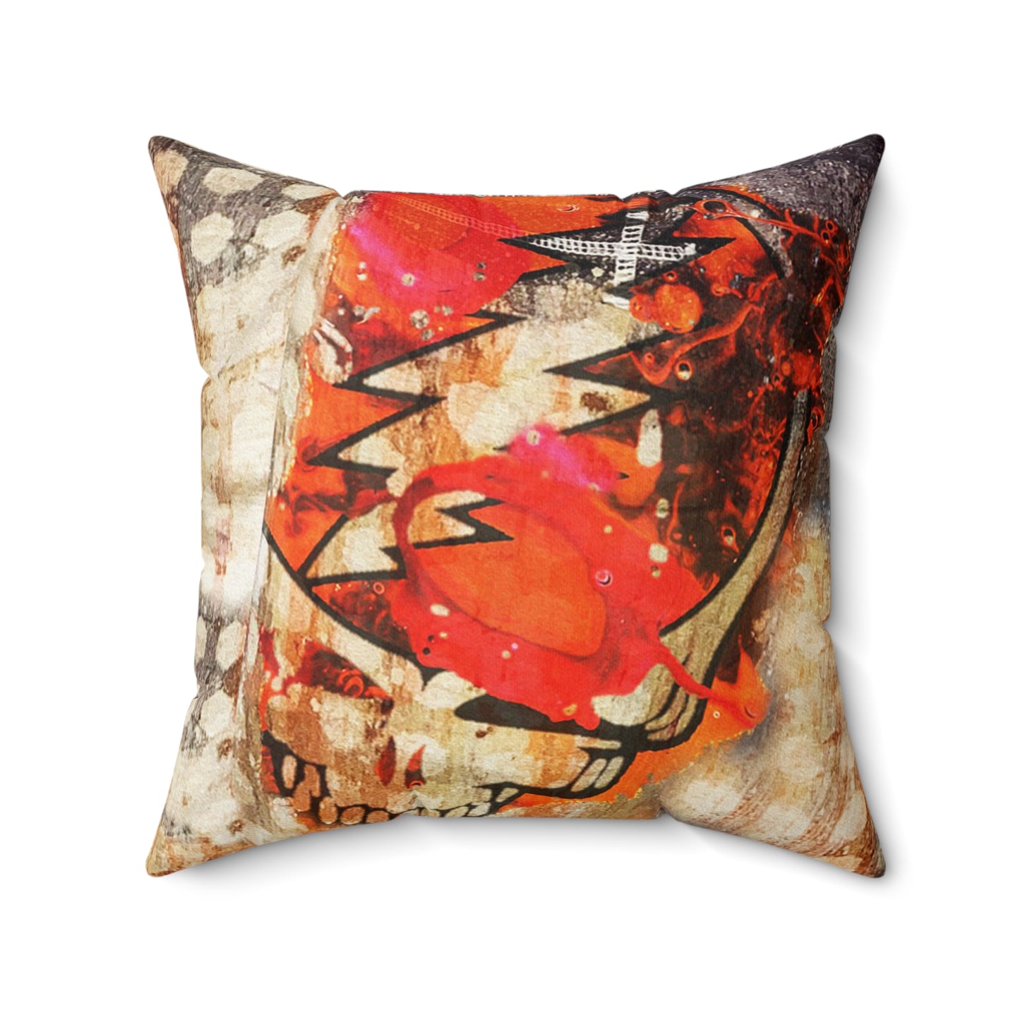 Grateful Jam Micro Suede Pillow