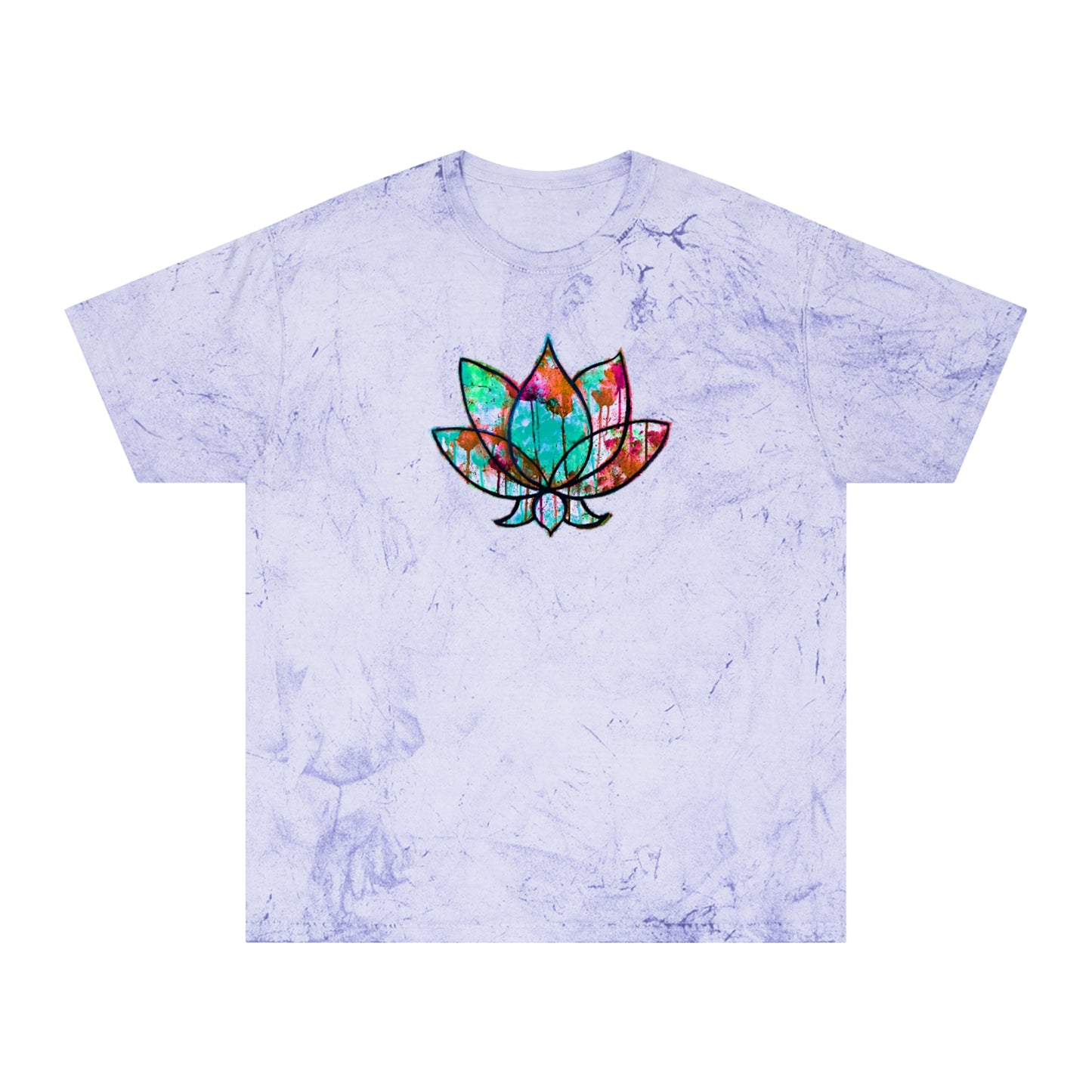 Unisex Lotus Bloom Industrial Dye Premium T-Shirt