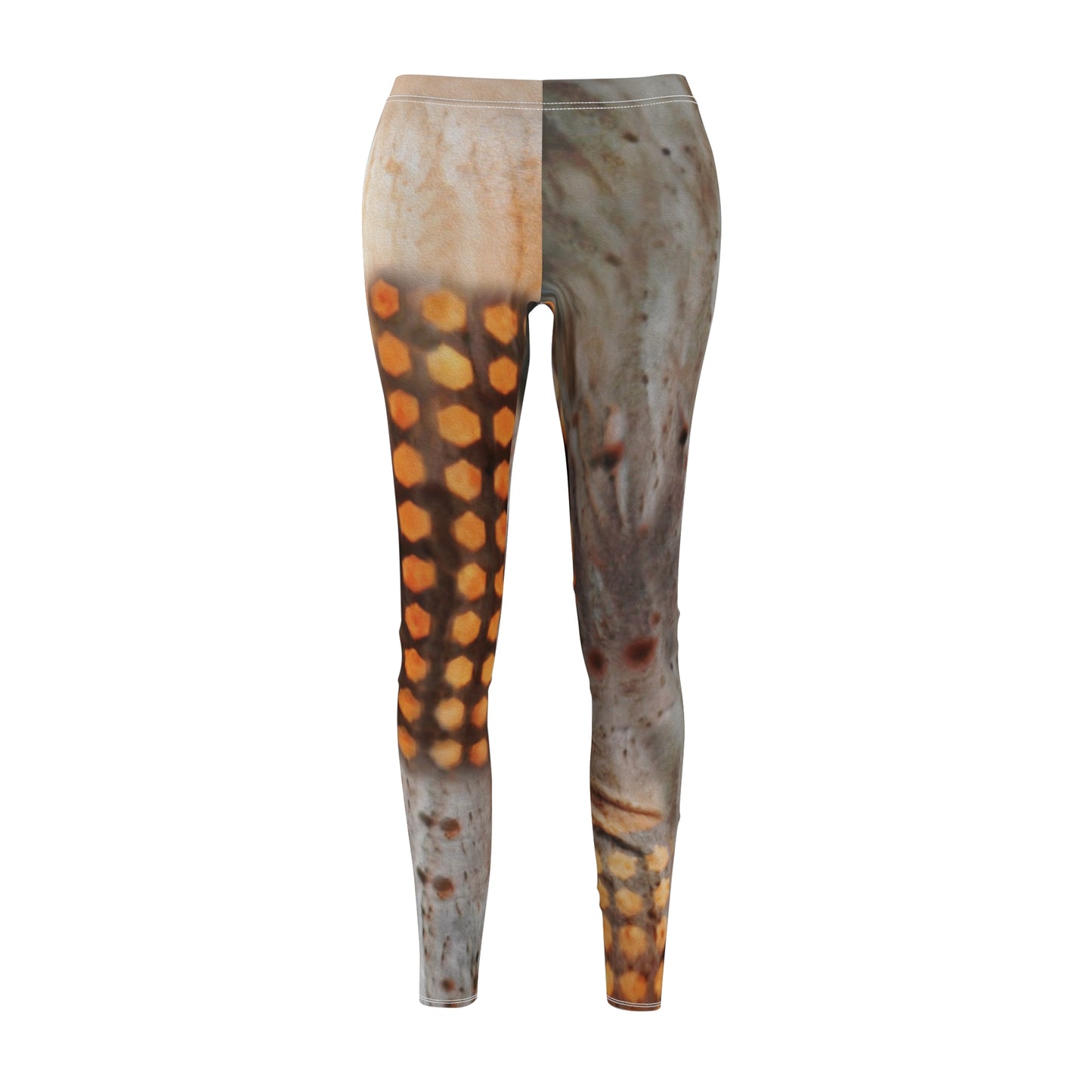 Desert Gold Resurrected Leggings aus gebürstetem Wildleder