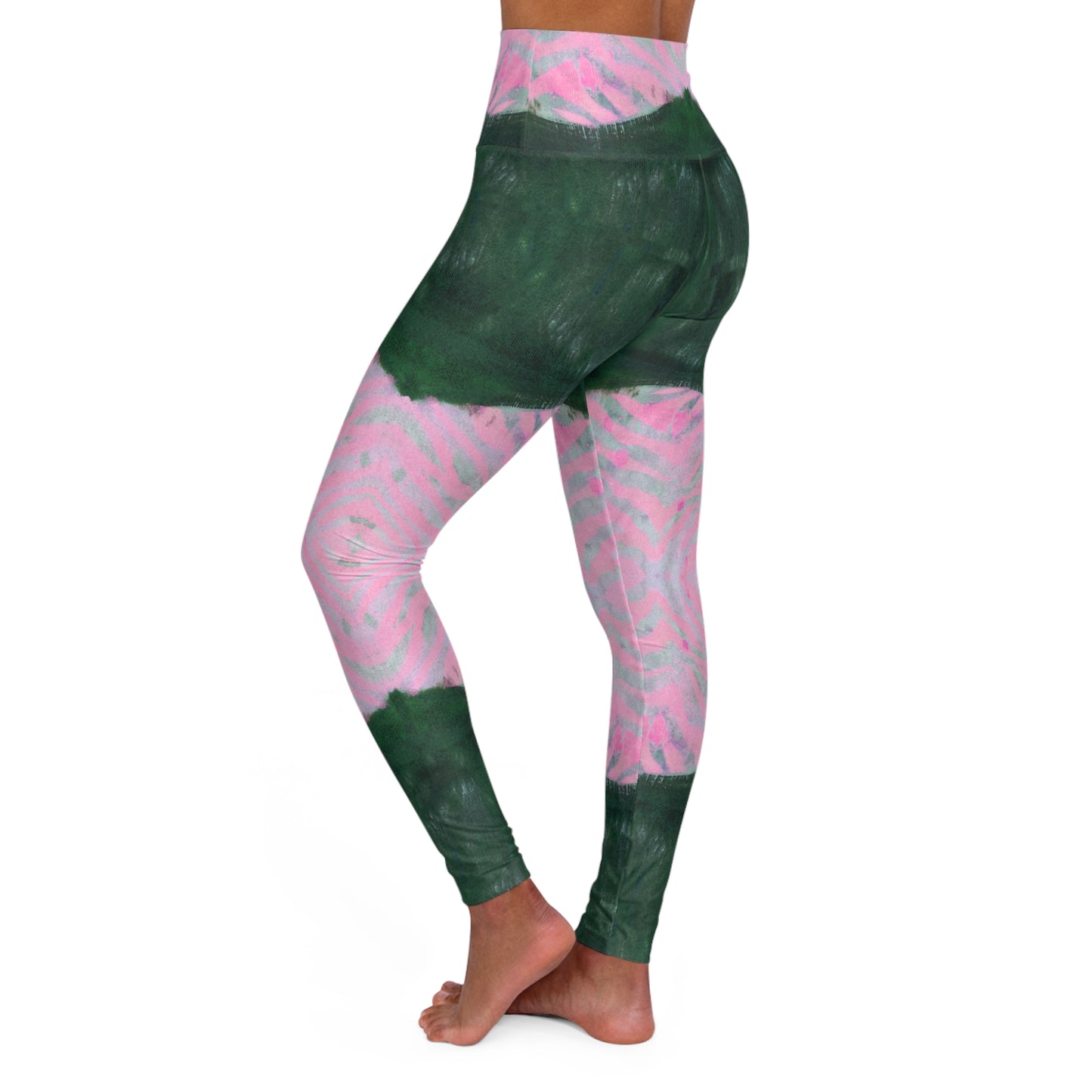 Tiger Bomb High Waisted Leggings