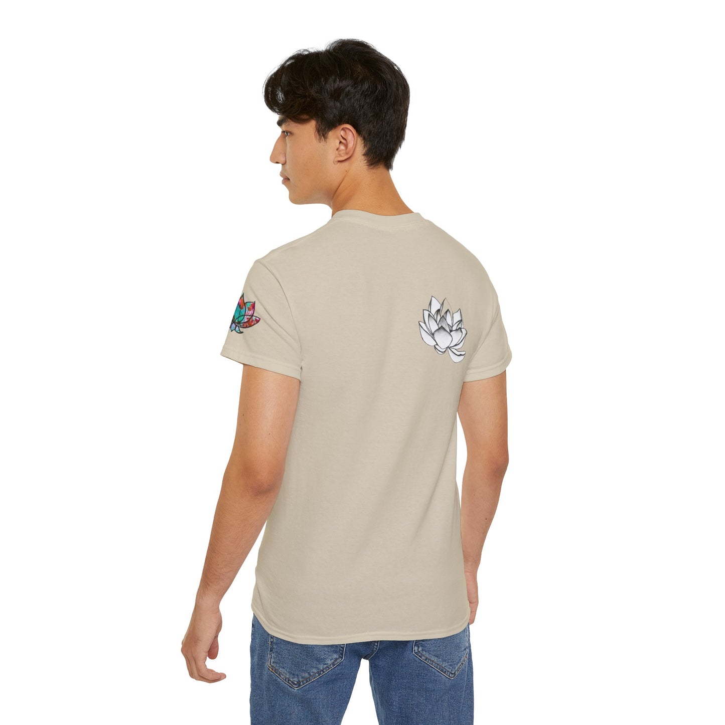 Surf is My Buddha Tablet Print Unisex Ultra Cotton Tee