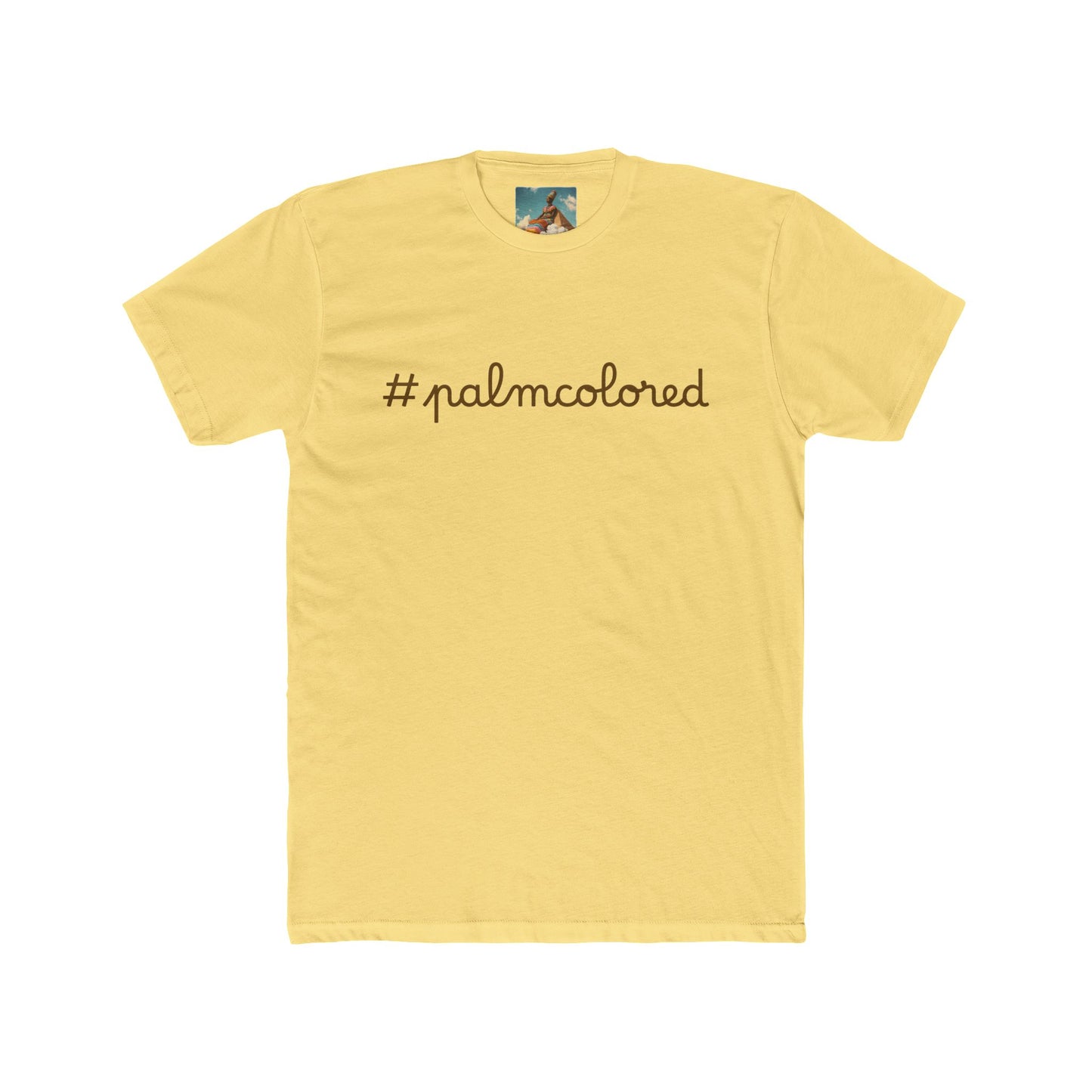 #palmcolored Unisex Cotton Crew Tee
