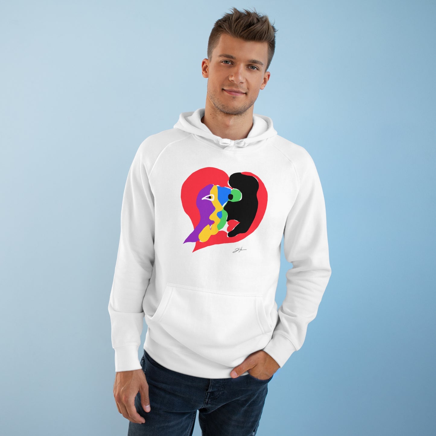 The Heart & Joker Deluxe Hoodie