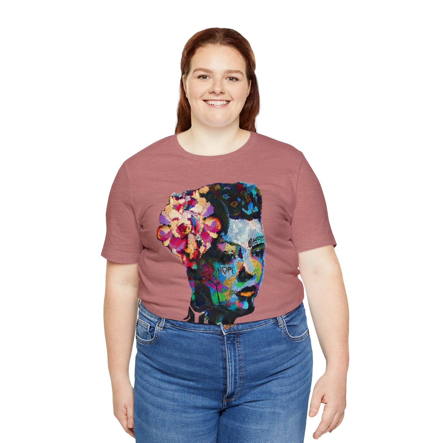 Billie Radical Unisex High End Cotton Short Sleeve Tee HUE+MAN Collective