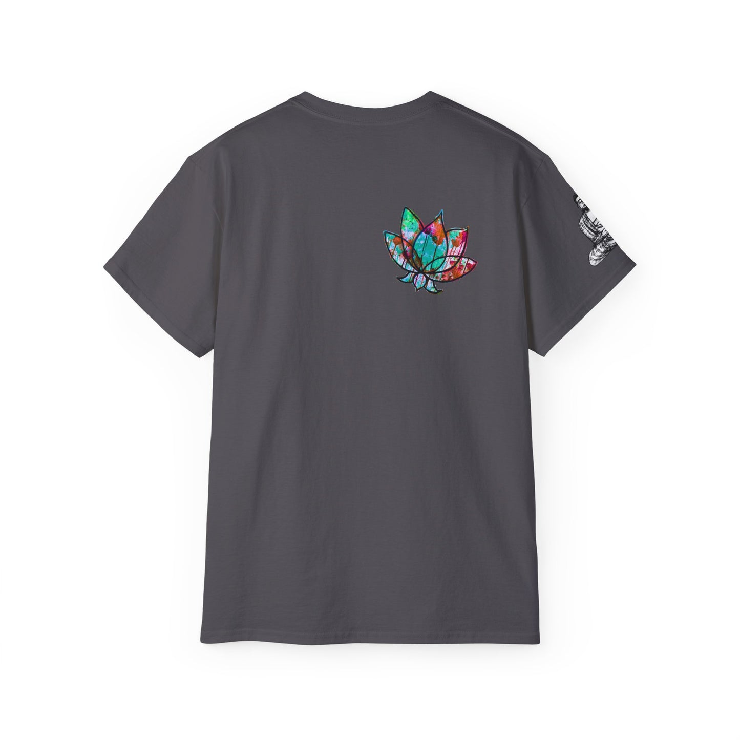 Fine Art Buddha Oil Paint Print Unisex Ultra Cotton Tee