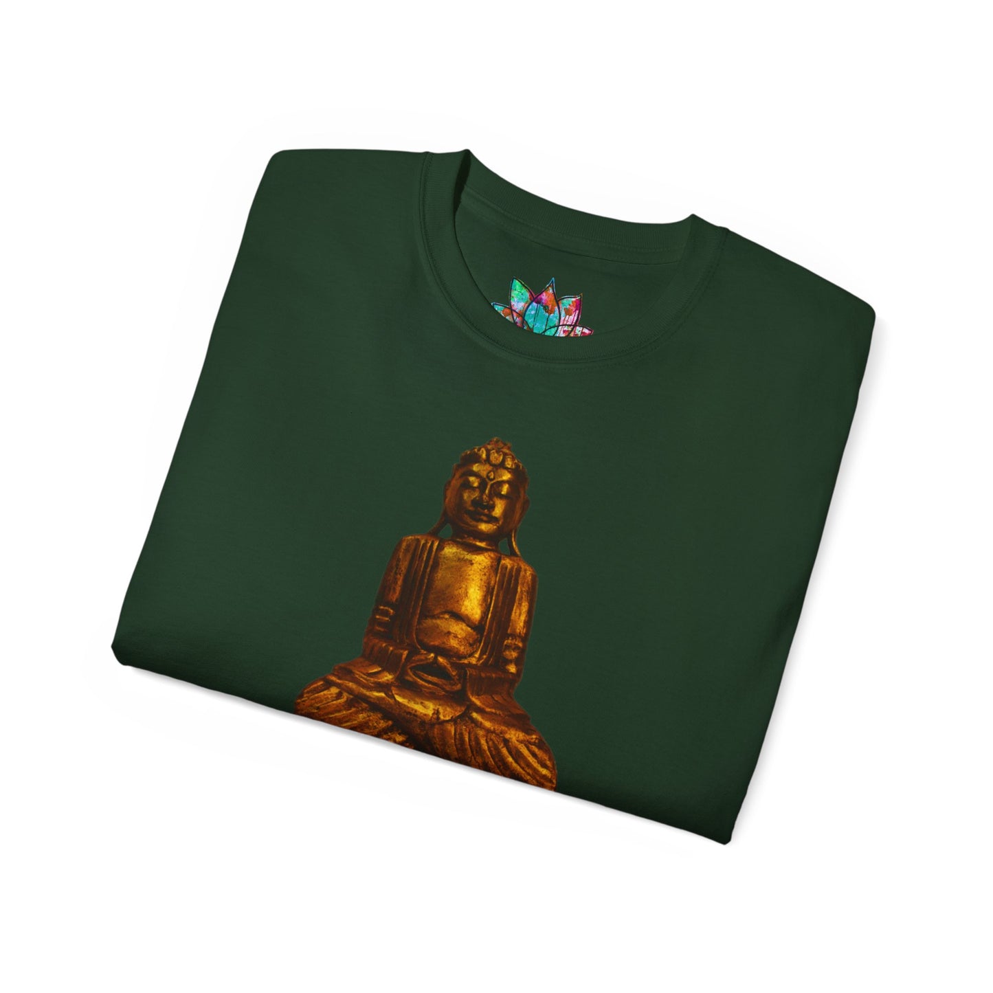 Fine Art Buddha Carving Print Unisex Ultra Cotton Tee