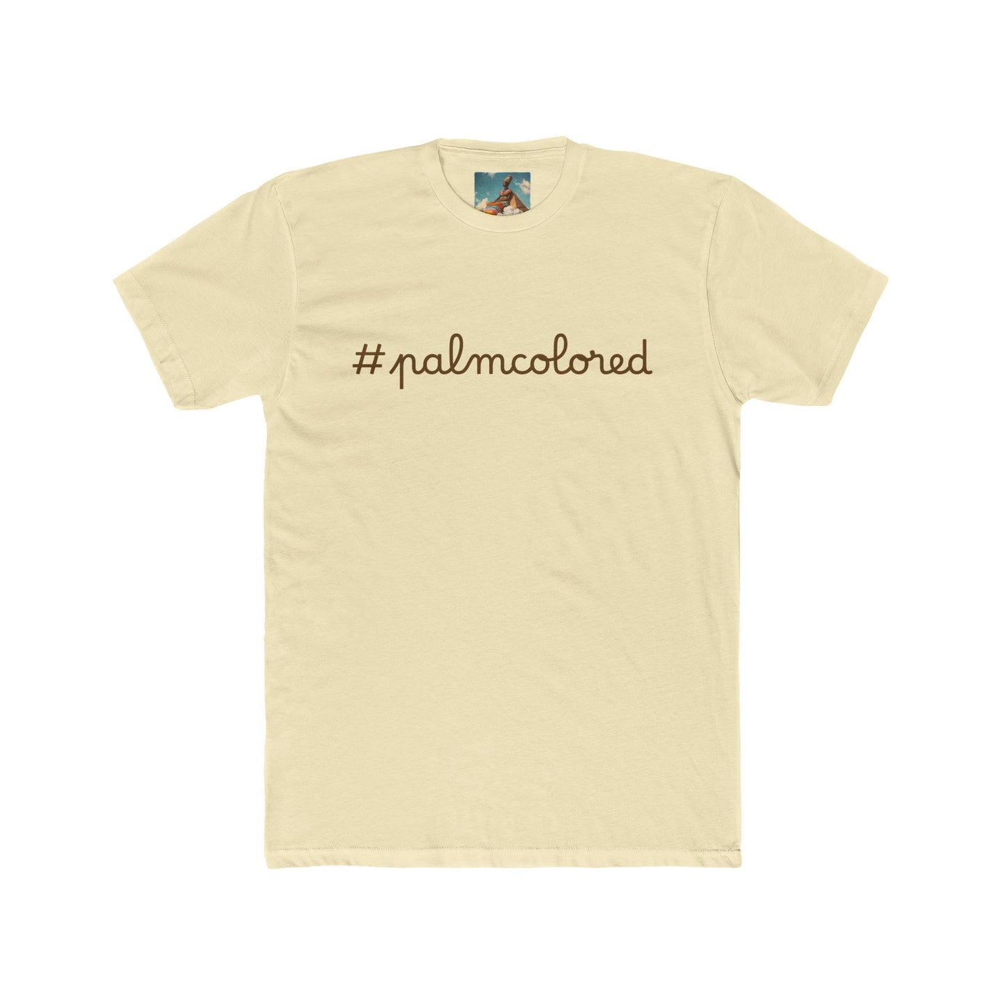 #palmcolored Unisex Cotton Crew Tee