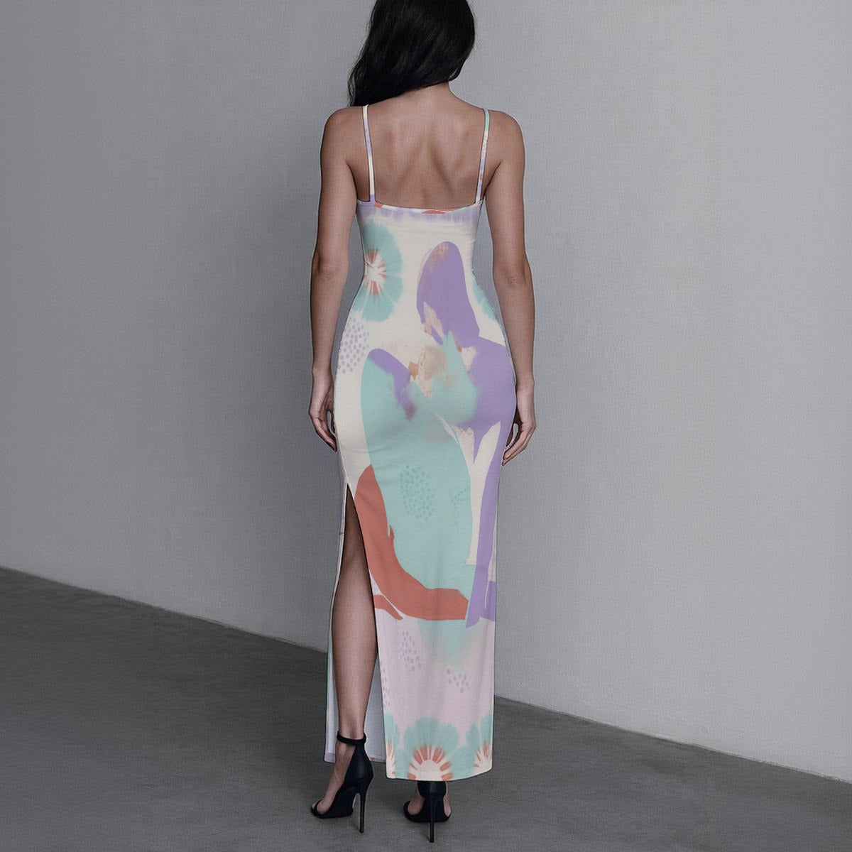 Matisse Henri Women's Bodycon Long Dress with Slit