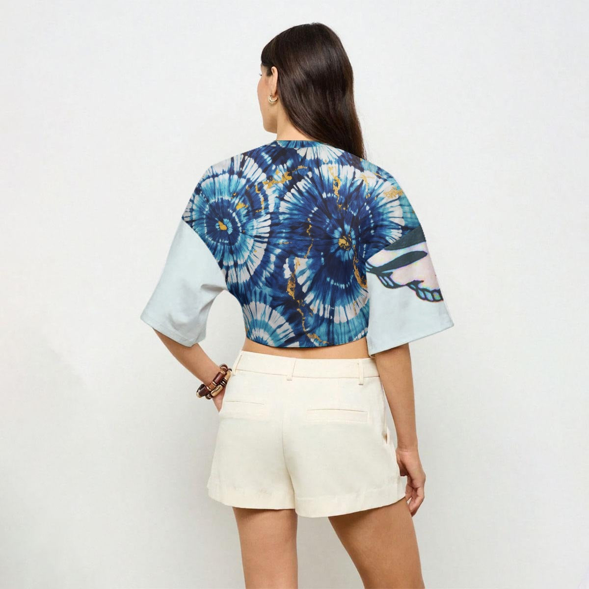 Grateful Jerry G Women’s Casual Crop Top