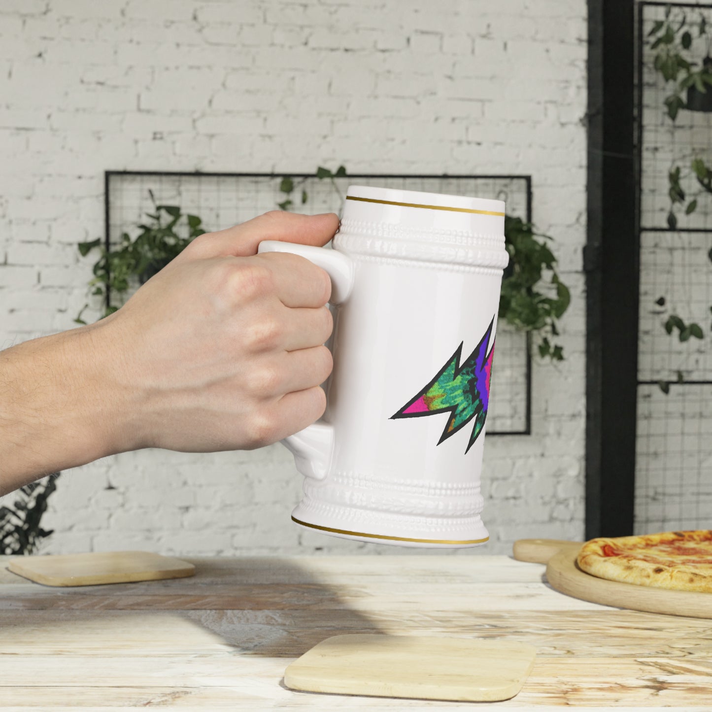 Bolt Beer Stein