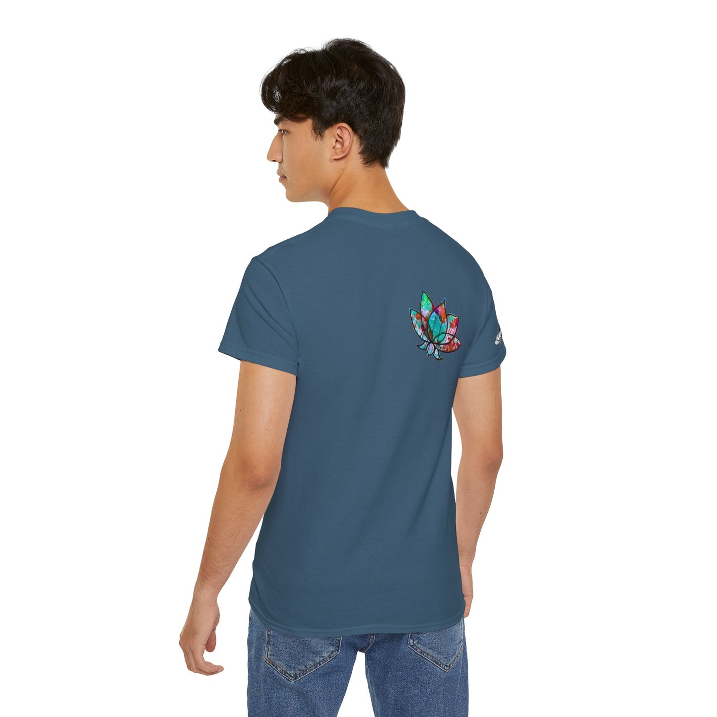 Fine Art Buddha Oil Paint Print Unisex Ultra Cotton Tee
