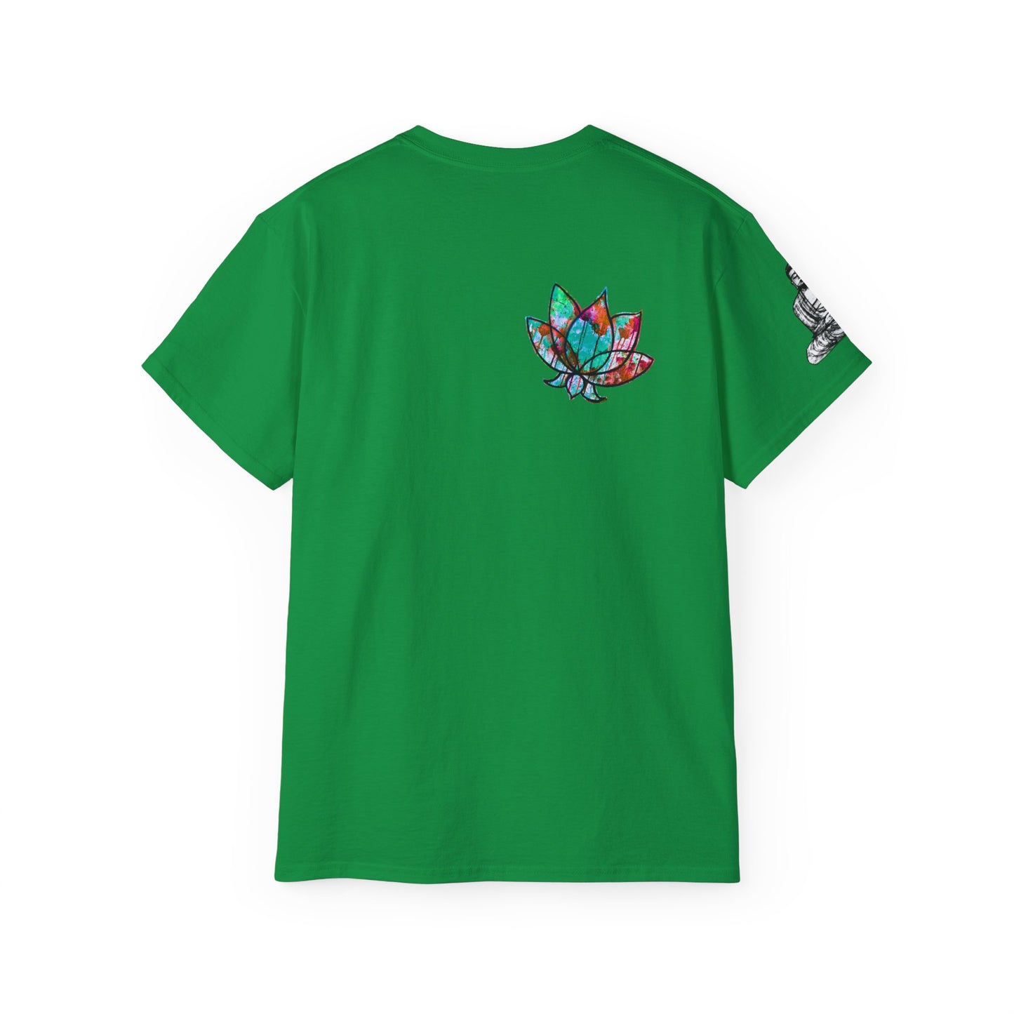 Fine Art Buddha Oil Paint Print Unisex Ultra Cotton Tee