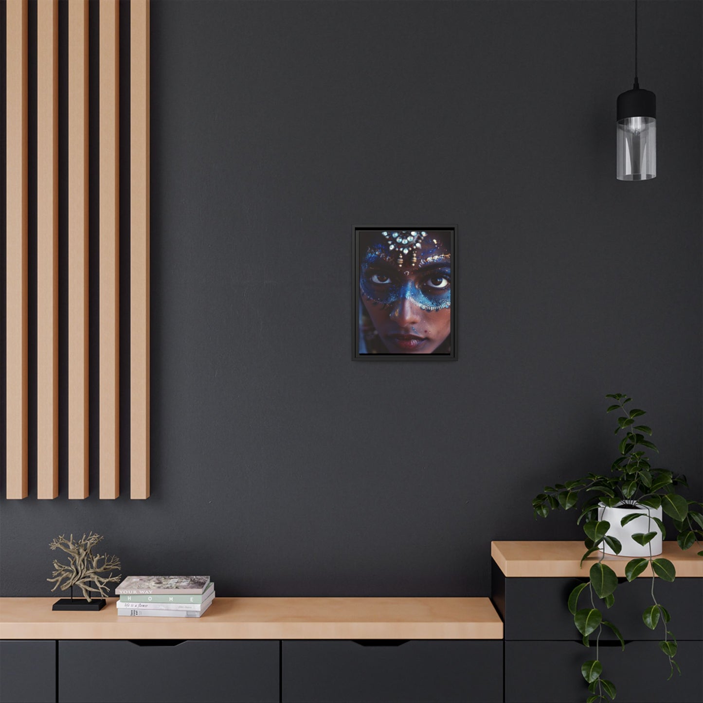 Shatarupa Aziza & Fae Matte Canvas Framed