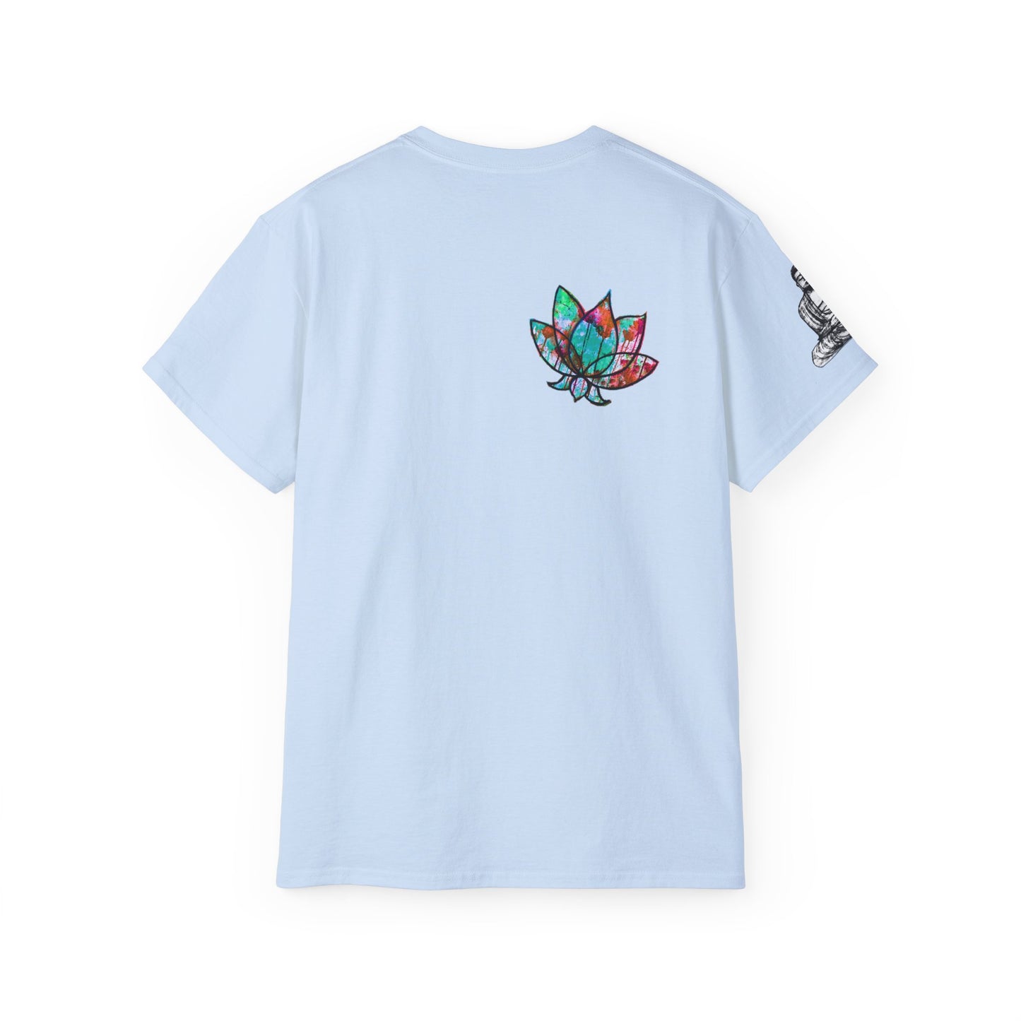 Fine Art Buddha Oil Paint Print Unisex Ultra Cotton Tee