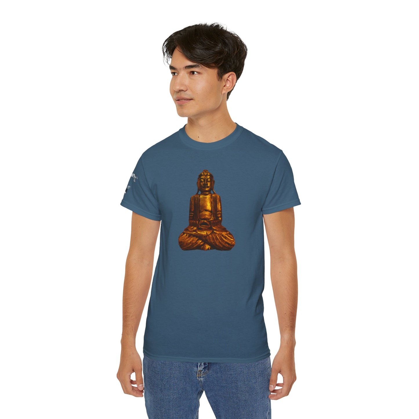 Fine Art Buddha Carving Print Unisex Ultra Cotton Tee