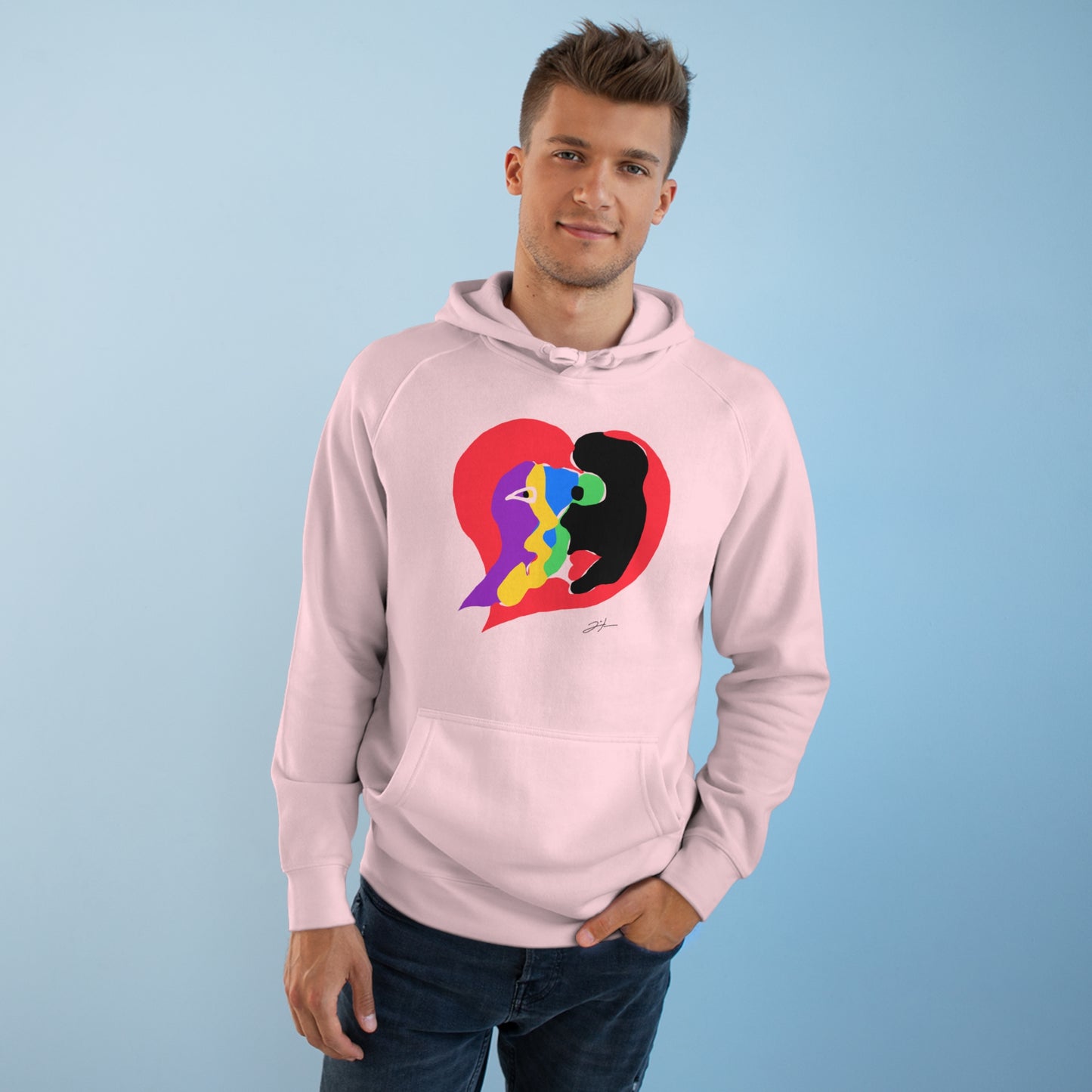 The Heart & Joker Deluxe Hoodie