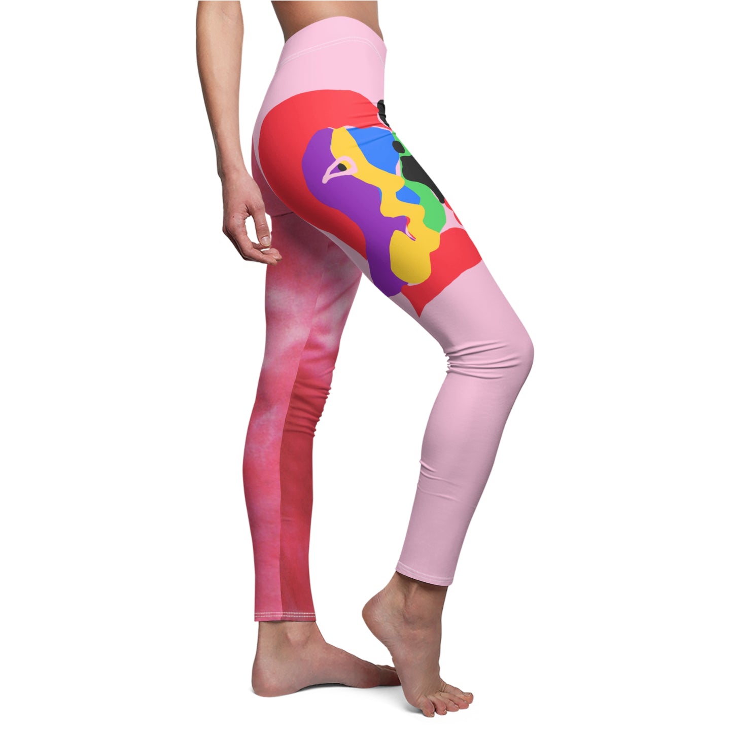 The Heart Brushed Suede Leggings