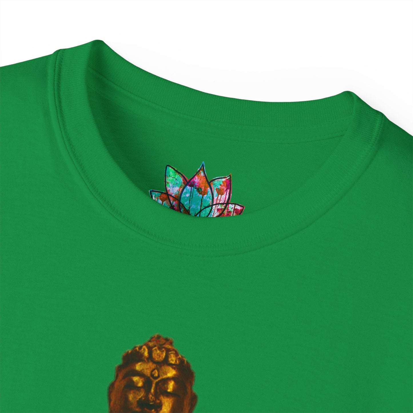 Fine Art Buddha Carving Print Unisex Ultra Cotton Tee