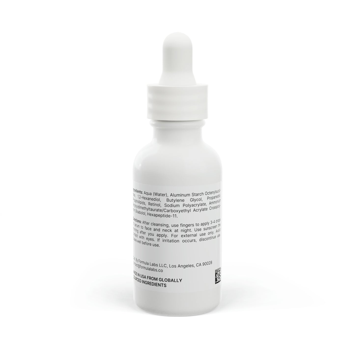Retinol and Peptide Rejuvenating Face Serum, 1oz Lotus 2