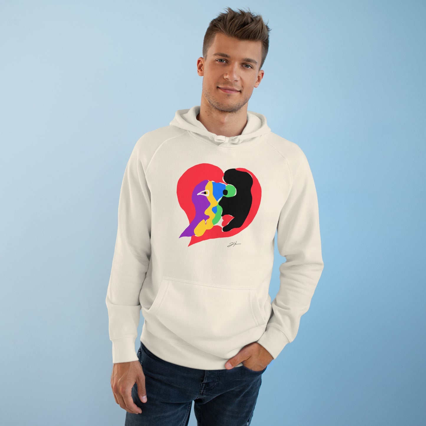 The Heart & Joker Deluxe Hoodie