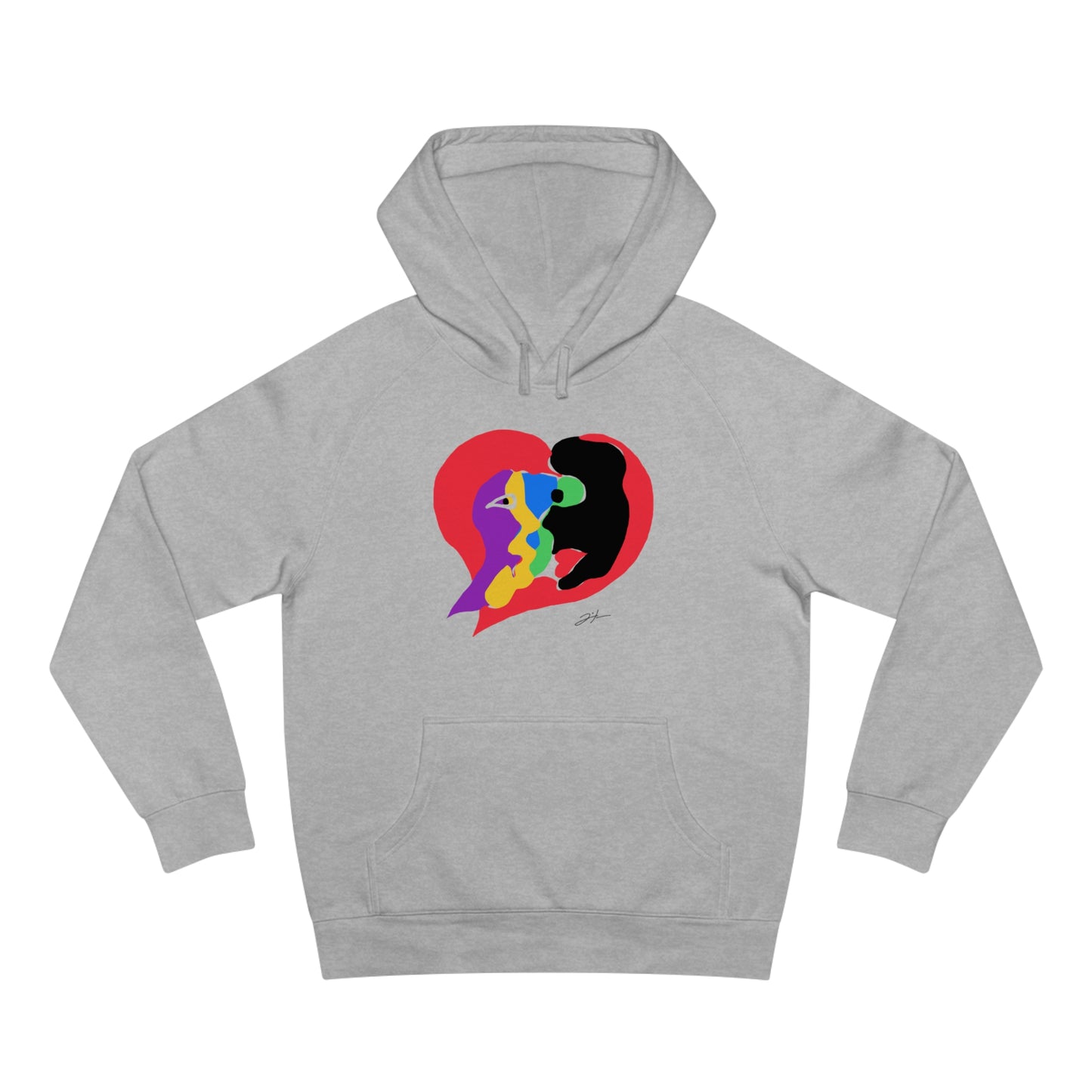 The Heart & Joker Deluxe Hoodie