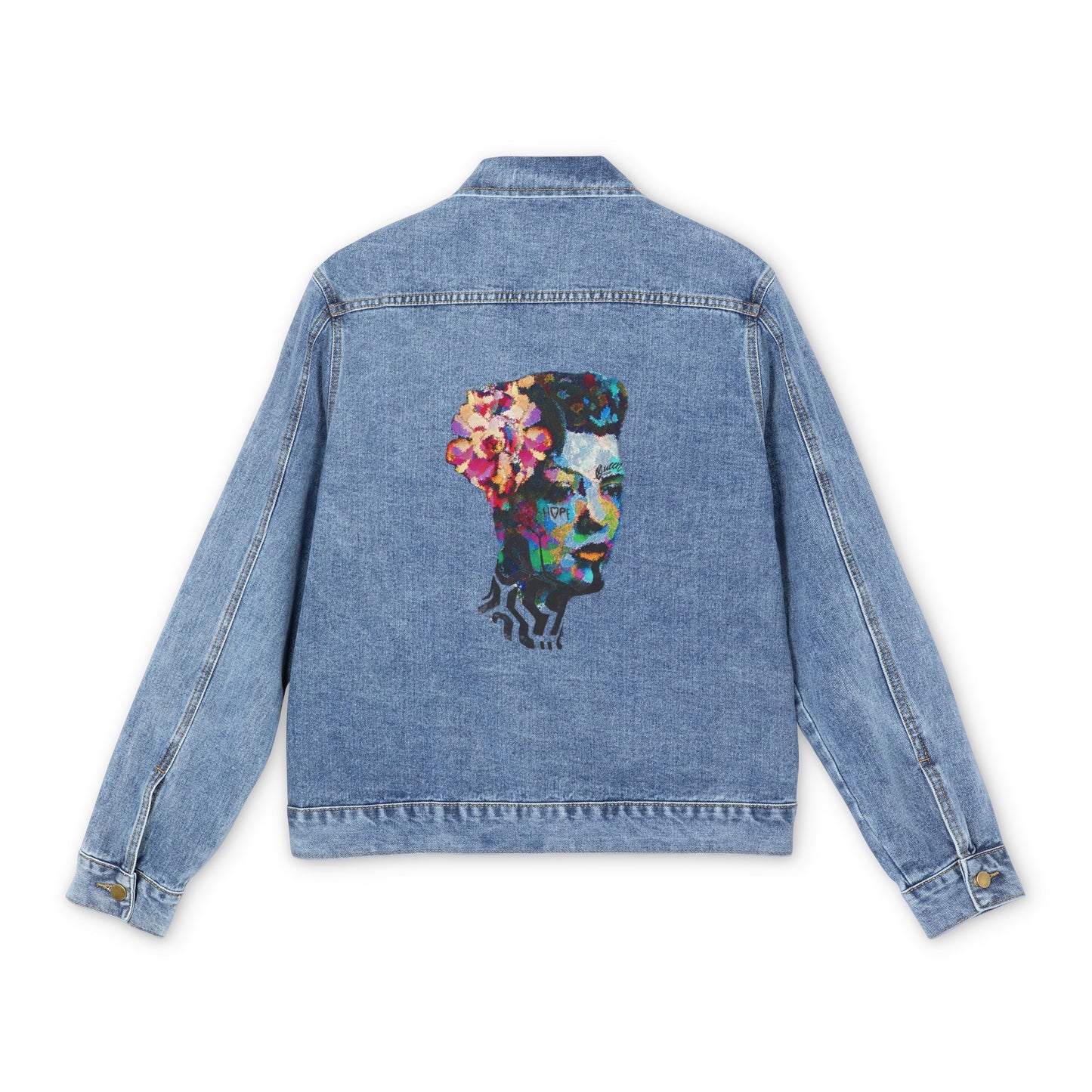 Billie Holiday Men's Denim Jacket HUE+MAN Collective
