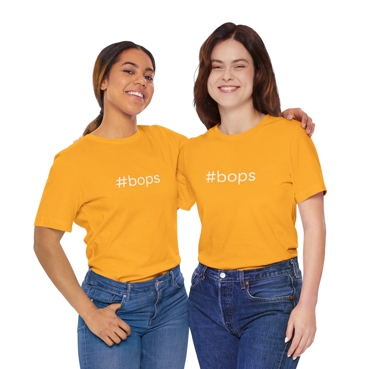 #bops Unisex High End Cotton Short Sleeve Tee