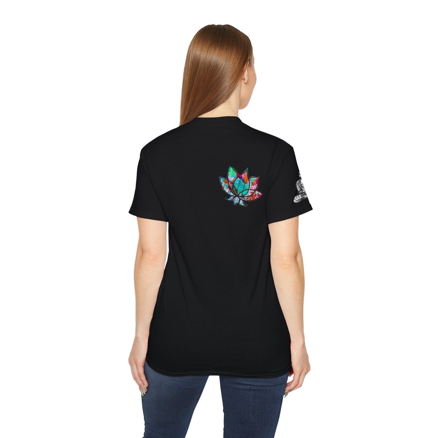 Fine Art Buddha Oil Paint Print Unisex Ultra Cotton Tee