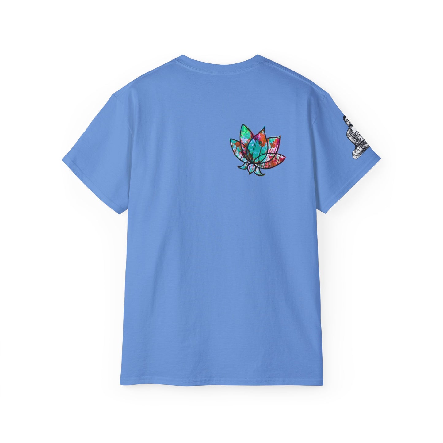 Fine Art Buddha Oil Paint Print Unisex Ultra Cotton Tee