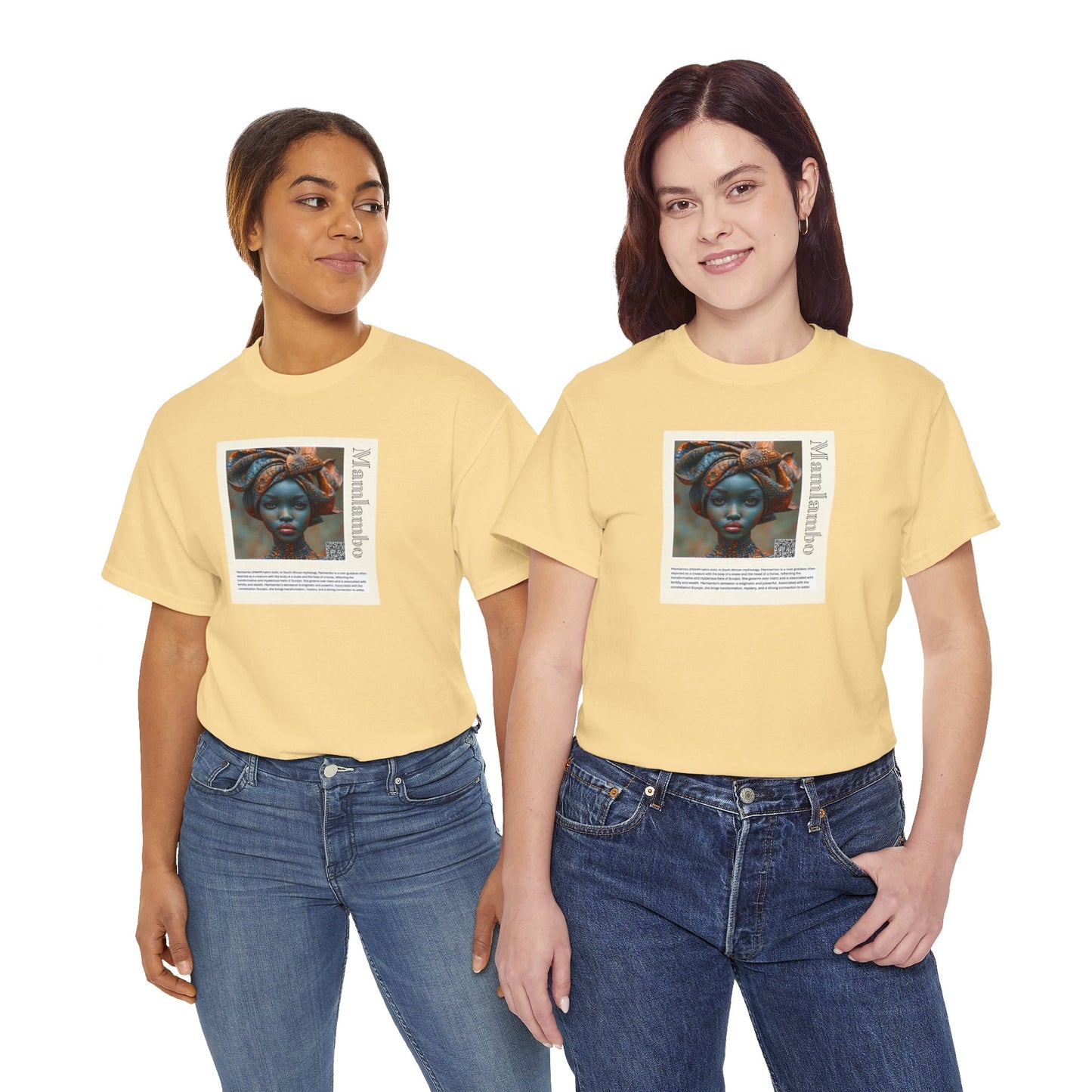 Mamlambo Aziza & Fae Unisex Heavy Cotton Tee