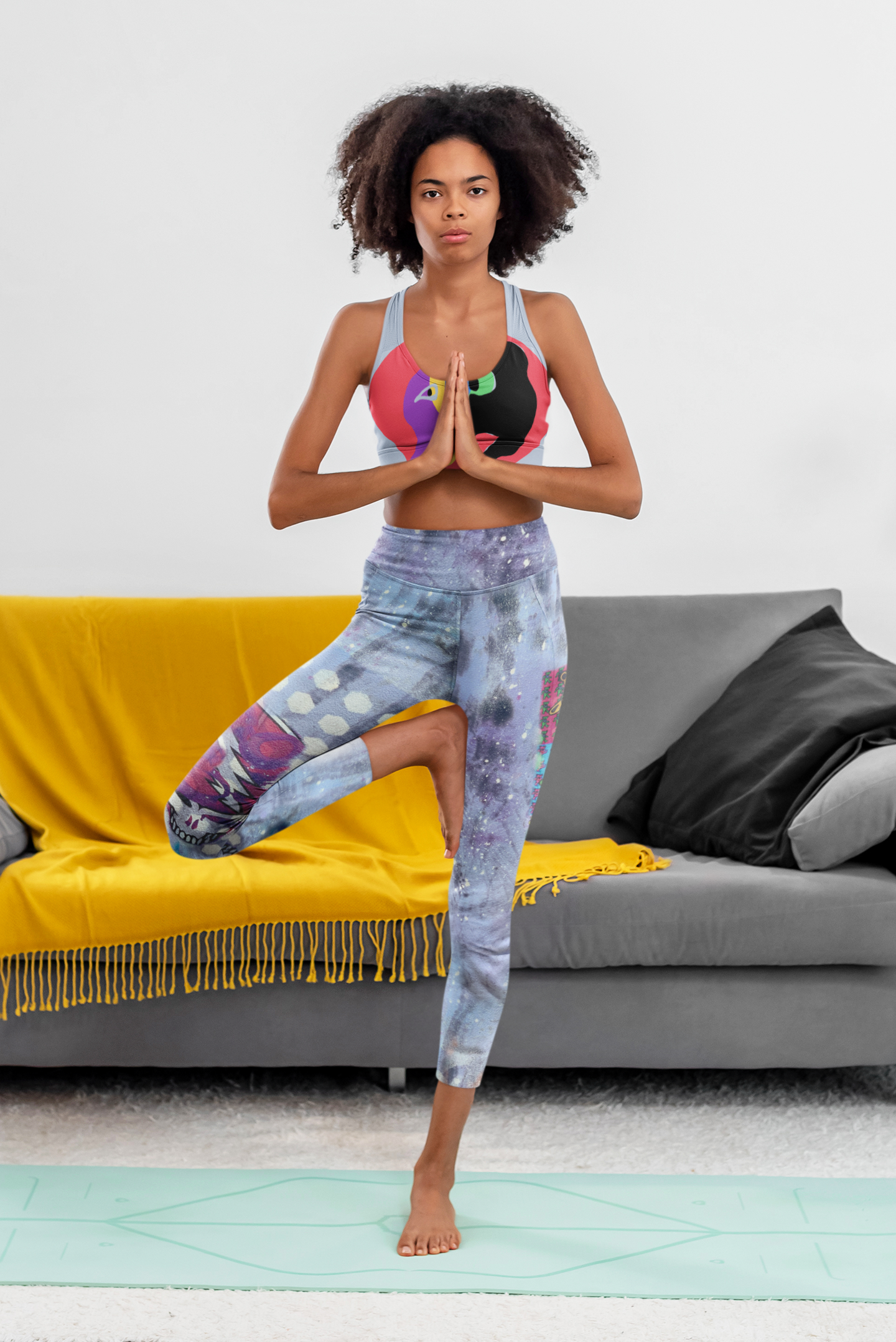 Captain Trippy Remix Yoga Leggings