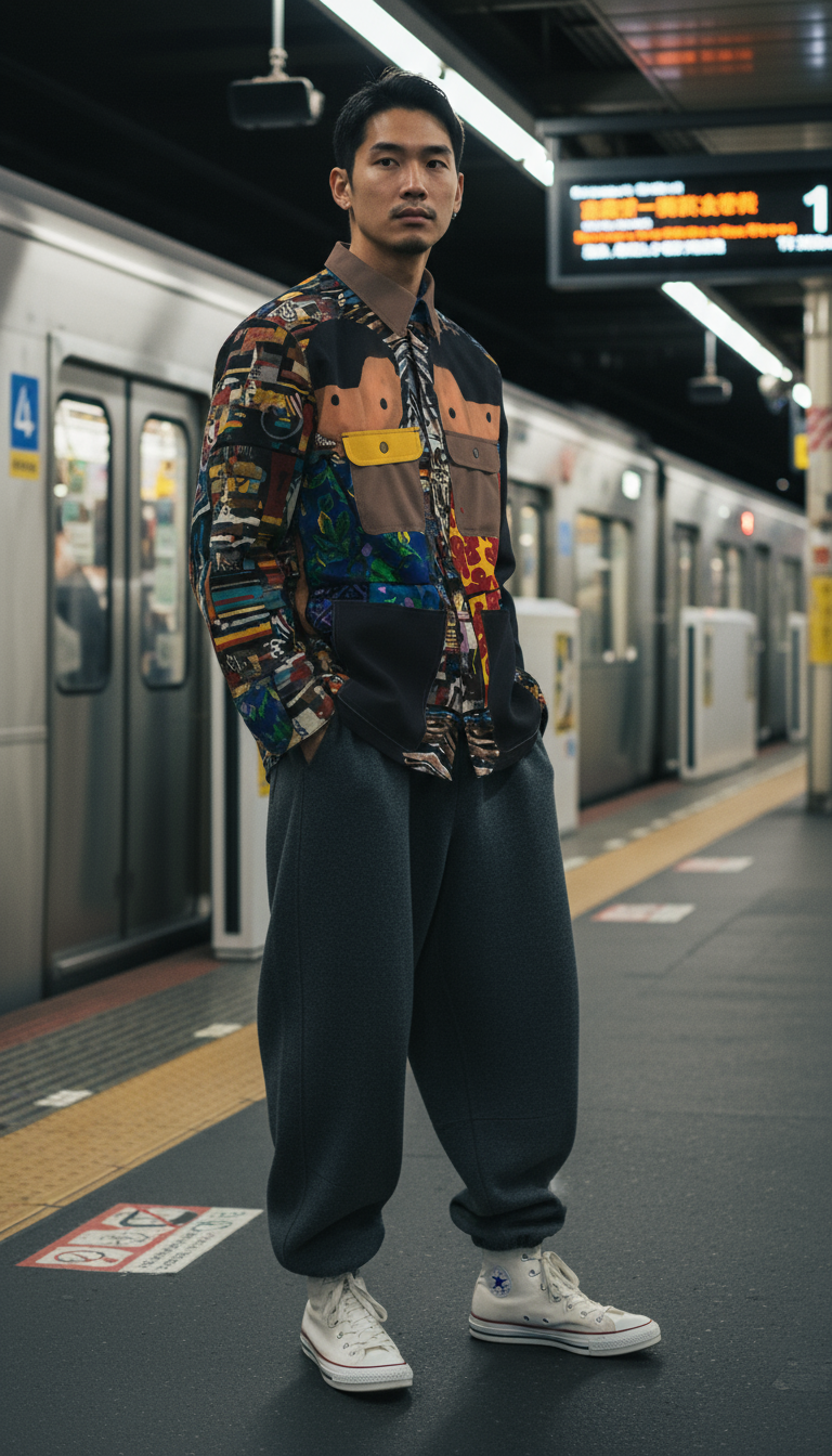Twin Tikes Shibuya 渋谷区 Chore Jacket – TristanChristopher.ART
