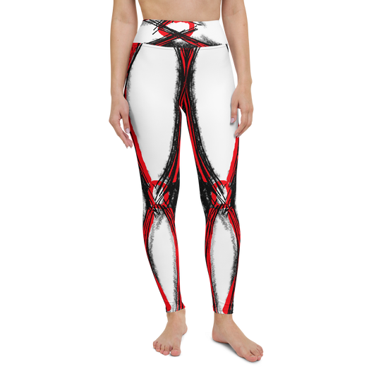 Contour Shapewear Red High Waisted Leggings