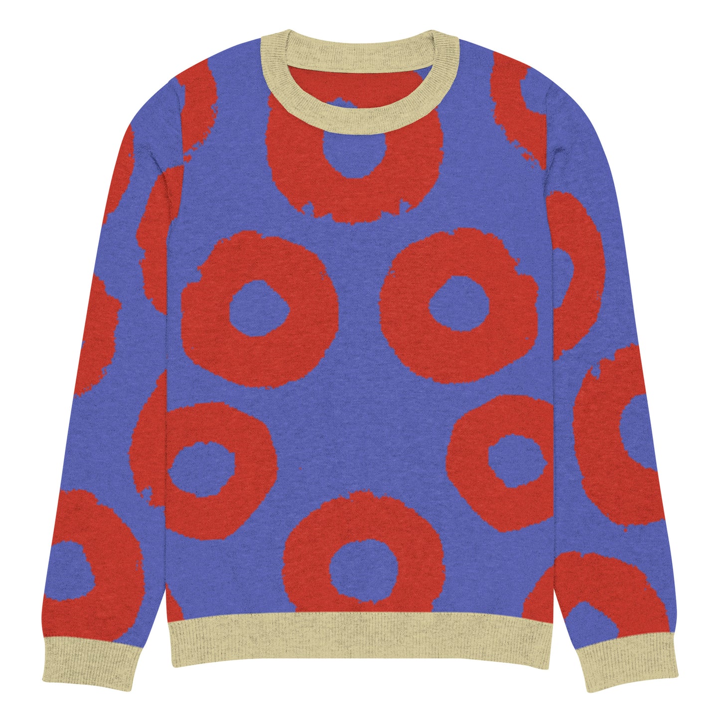 Phish Donut knitted crew neck sweater