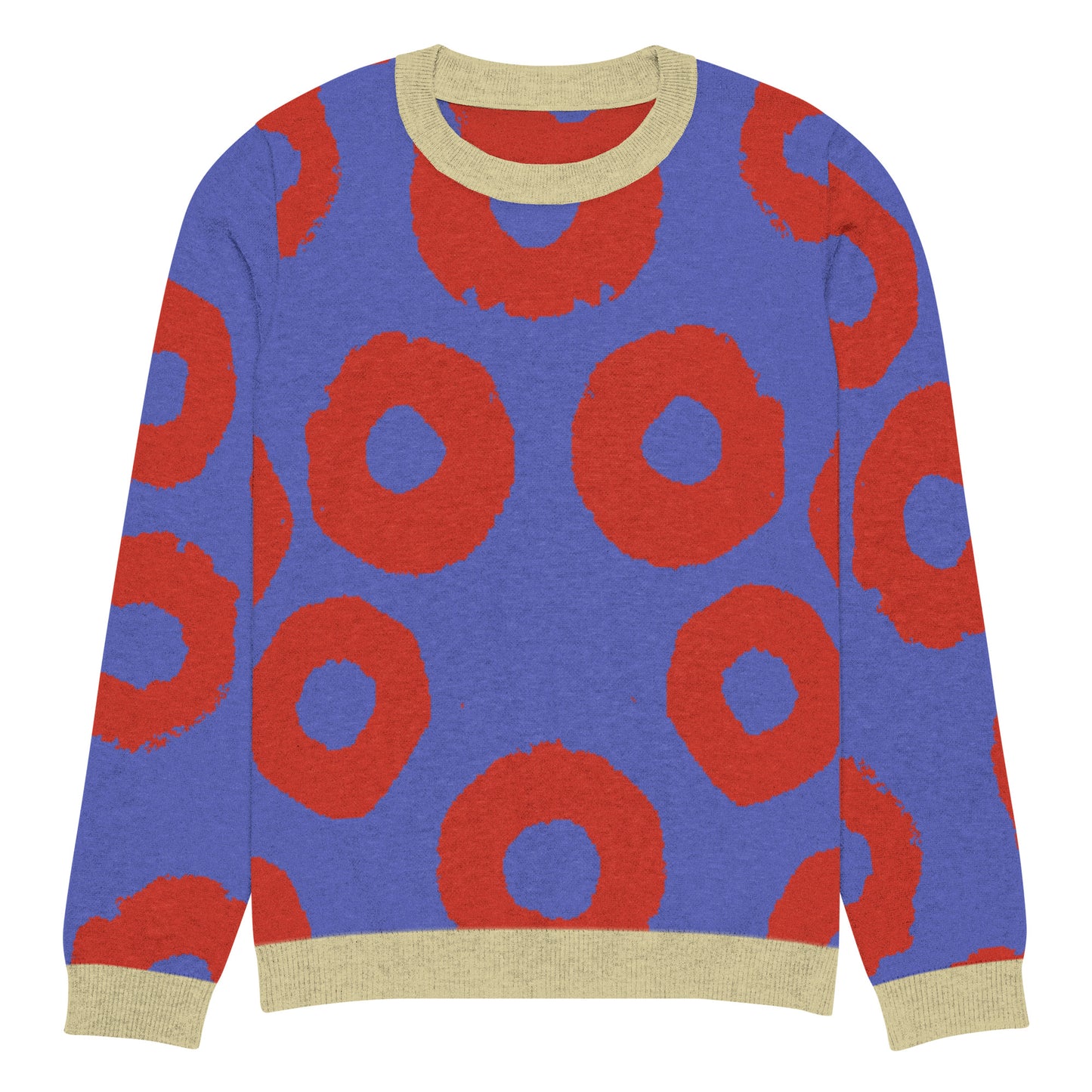 Phish Donut knitted crew neck sweater