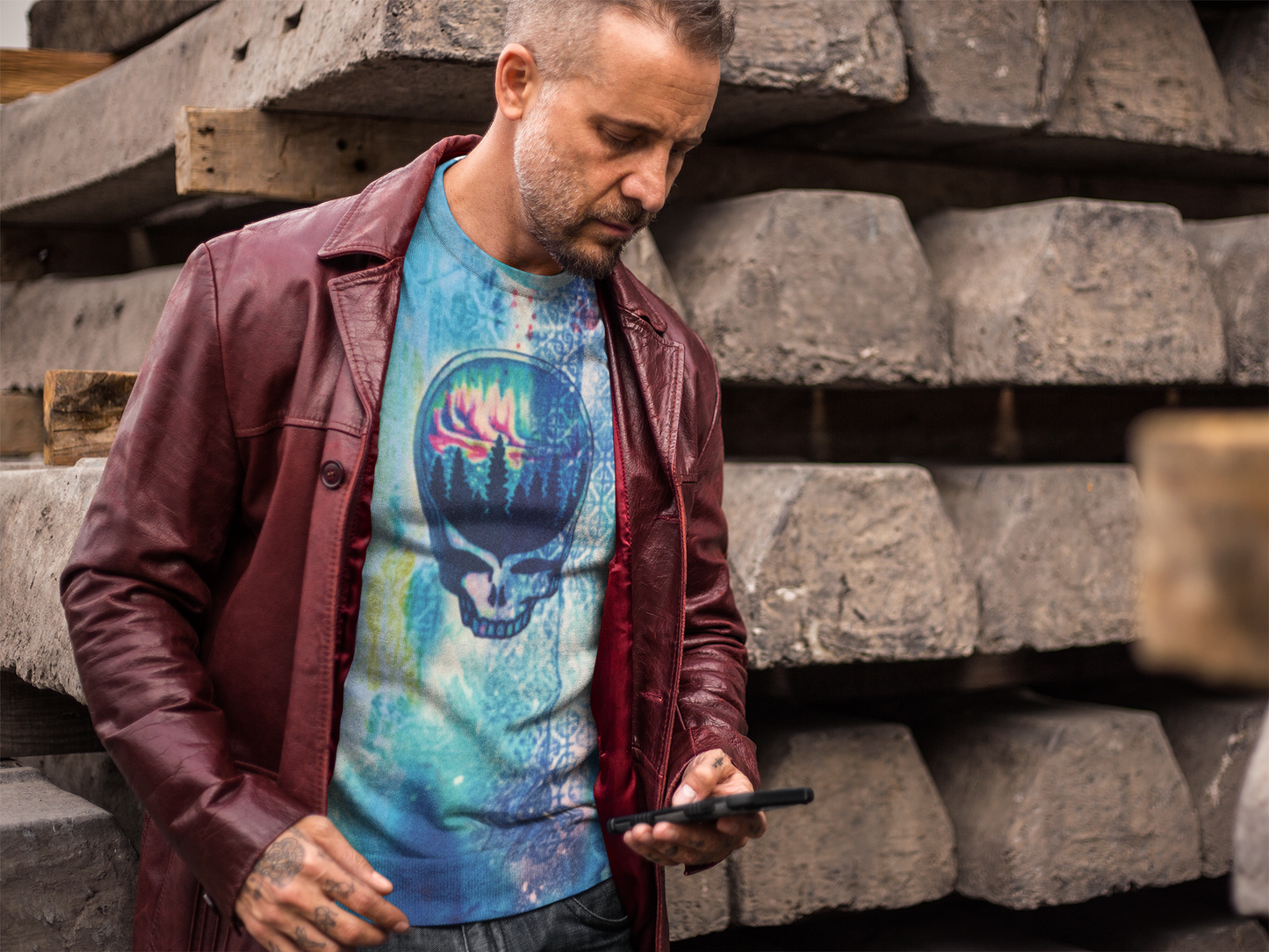 Face Off Long Sleeve T-Shirt