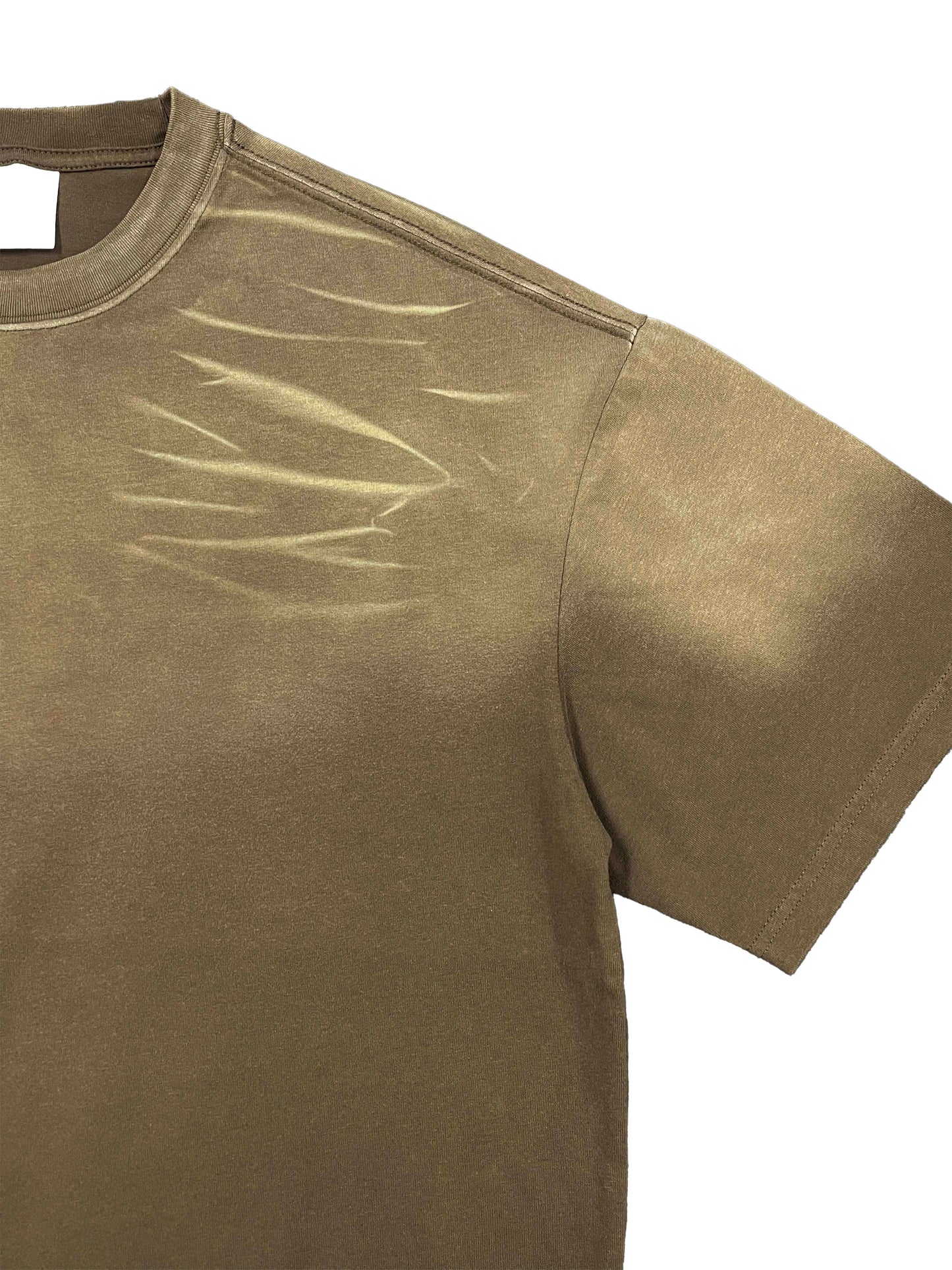 Amaru Khan Stars Deux Vintage Washed Tiger Stripes Dyed Gradient T-Shirt